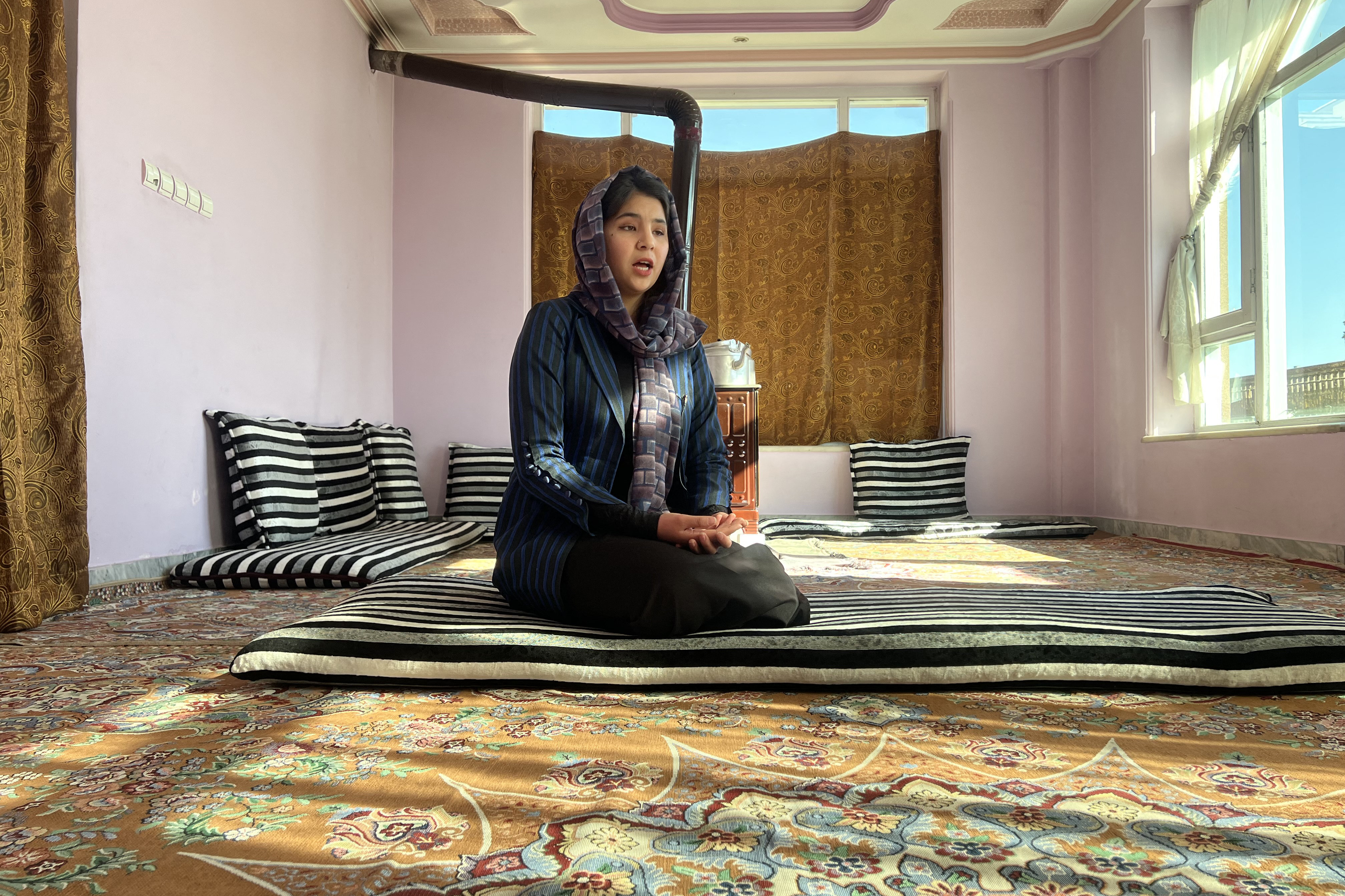 Setara Farahmand, a university student.