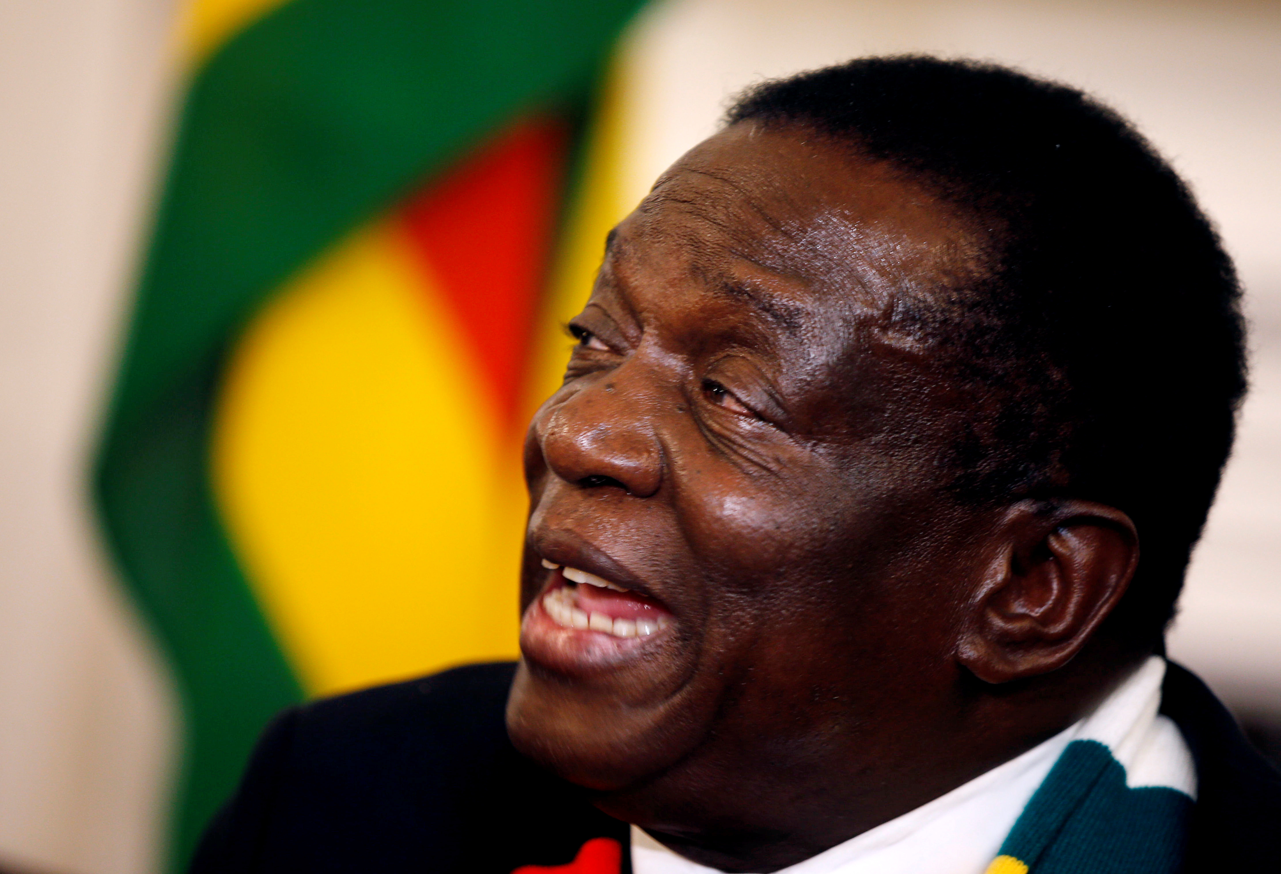 Zimbabwe President Emmerson Mnangagwa