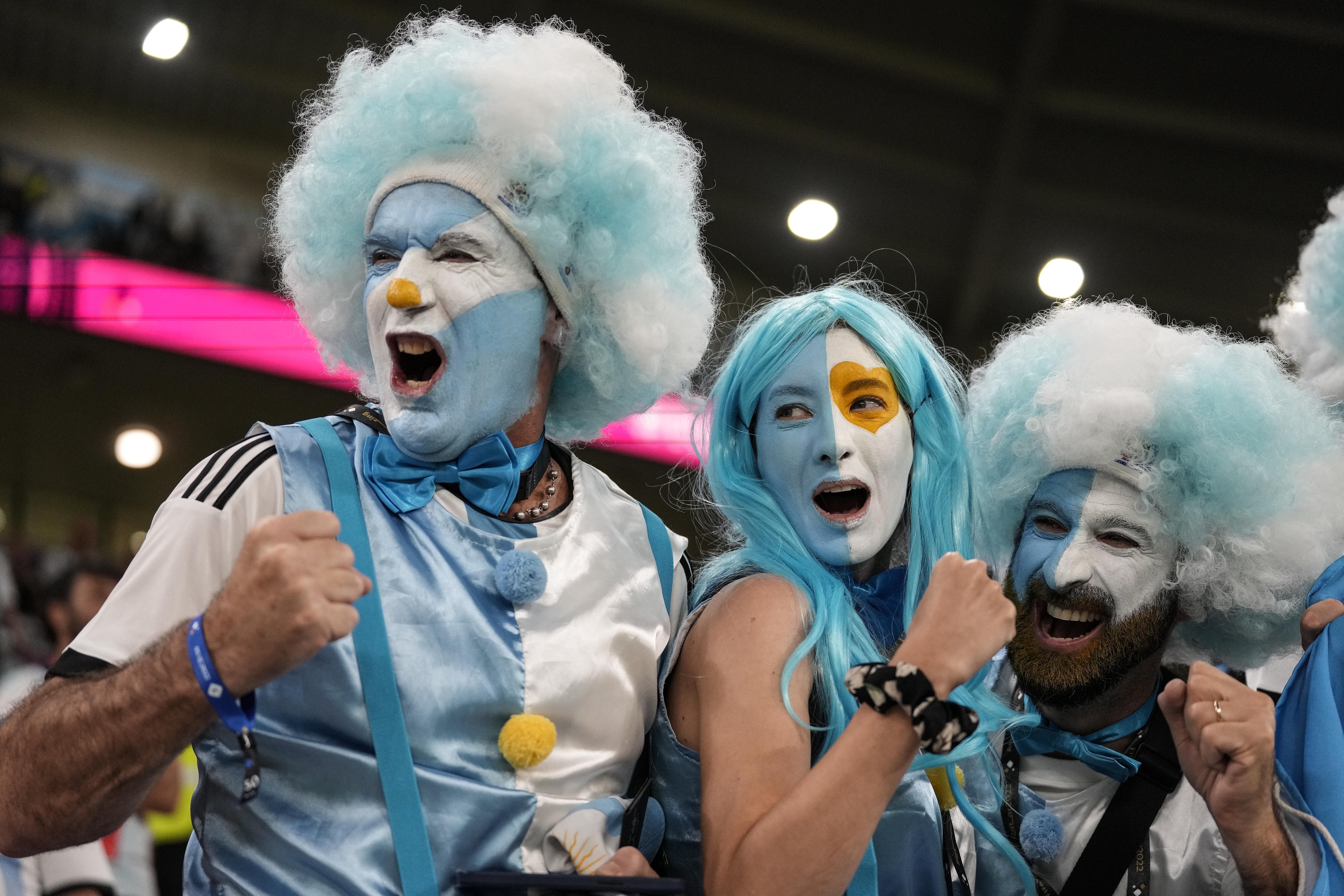 Fans of Argentina
