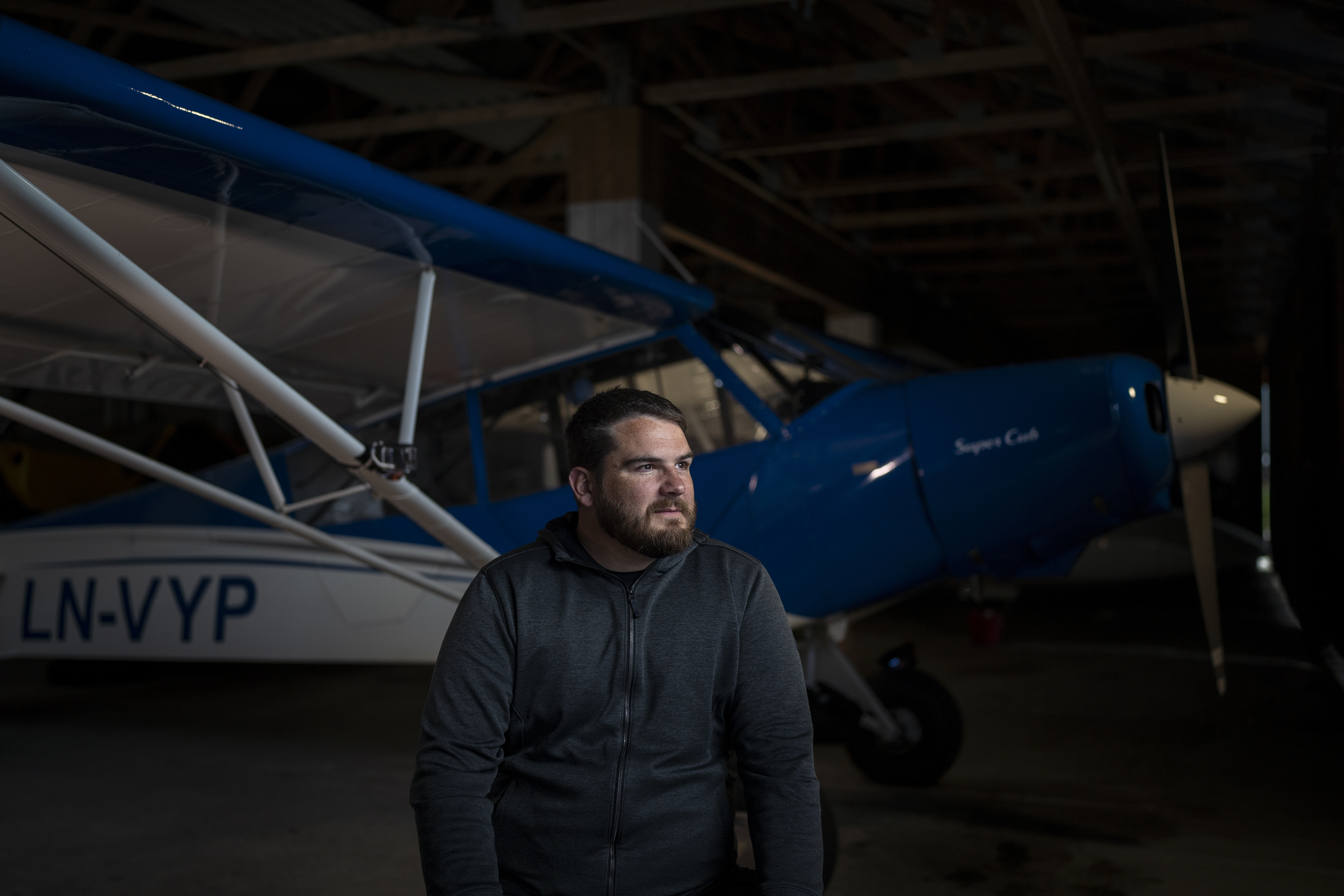 Garrett Fisher poses for a portrait