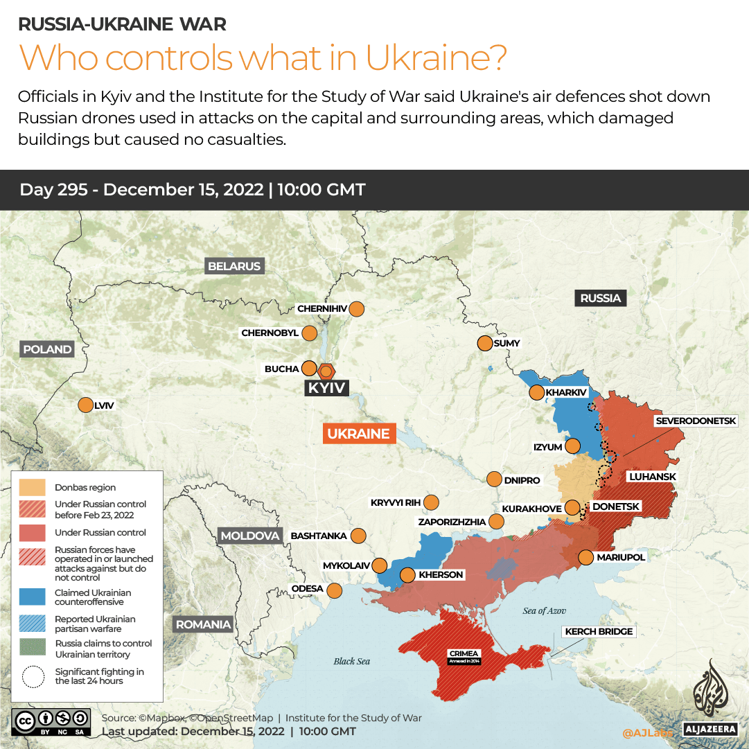 INTERACTIVE - WHO CONTROLS WHAT IN UKRAINE