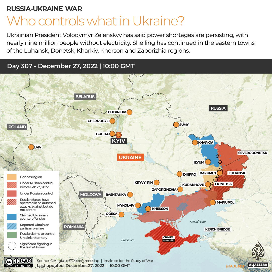 INTERACTIVE - WHO CONTROLS WHAT IN UKRAINE
