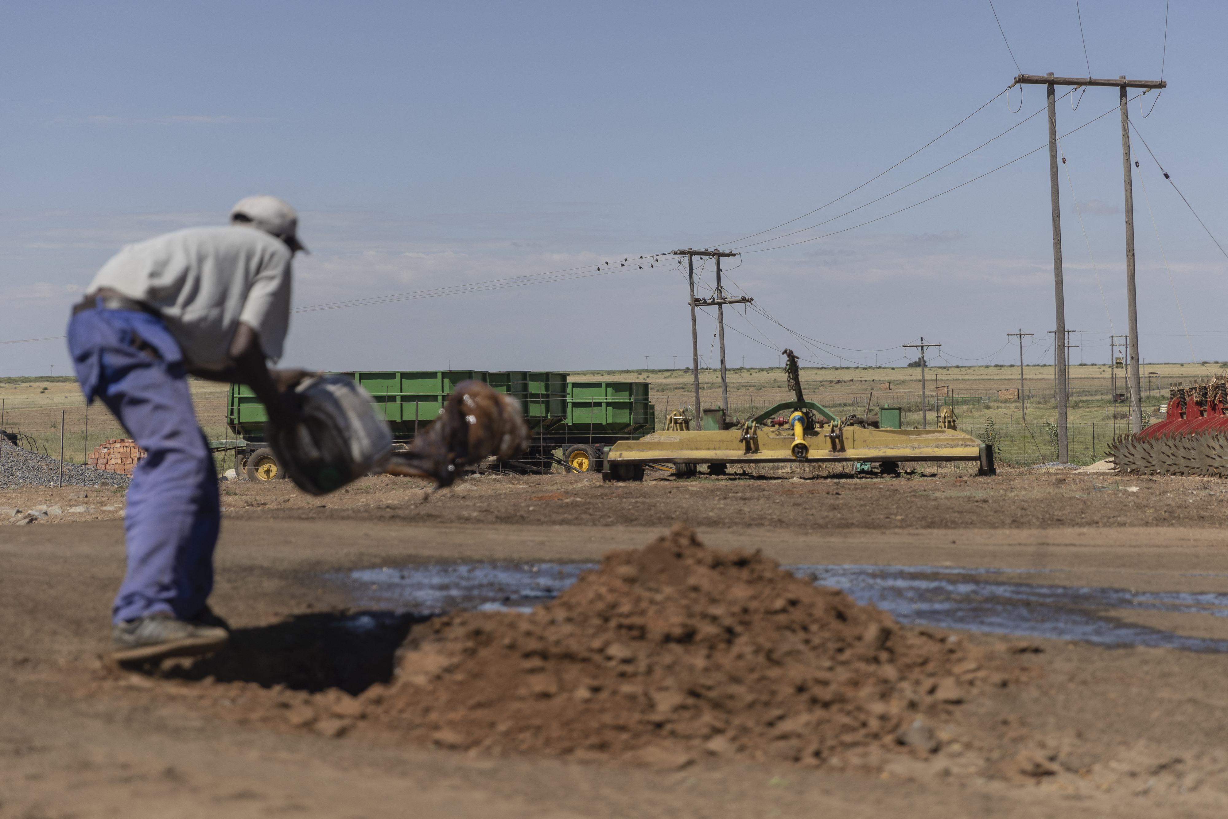 Record power cuts have caused shortages of some staples,