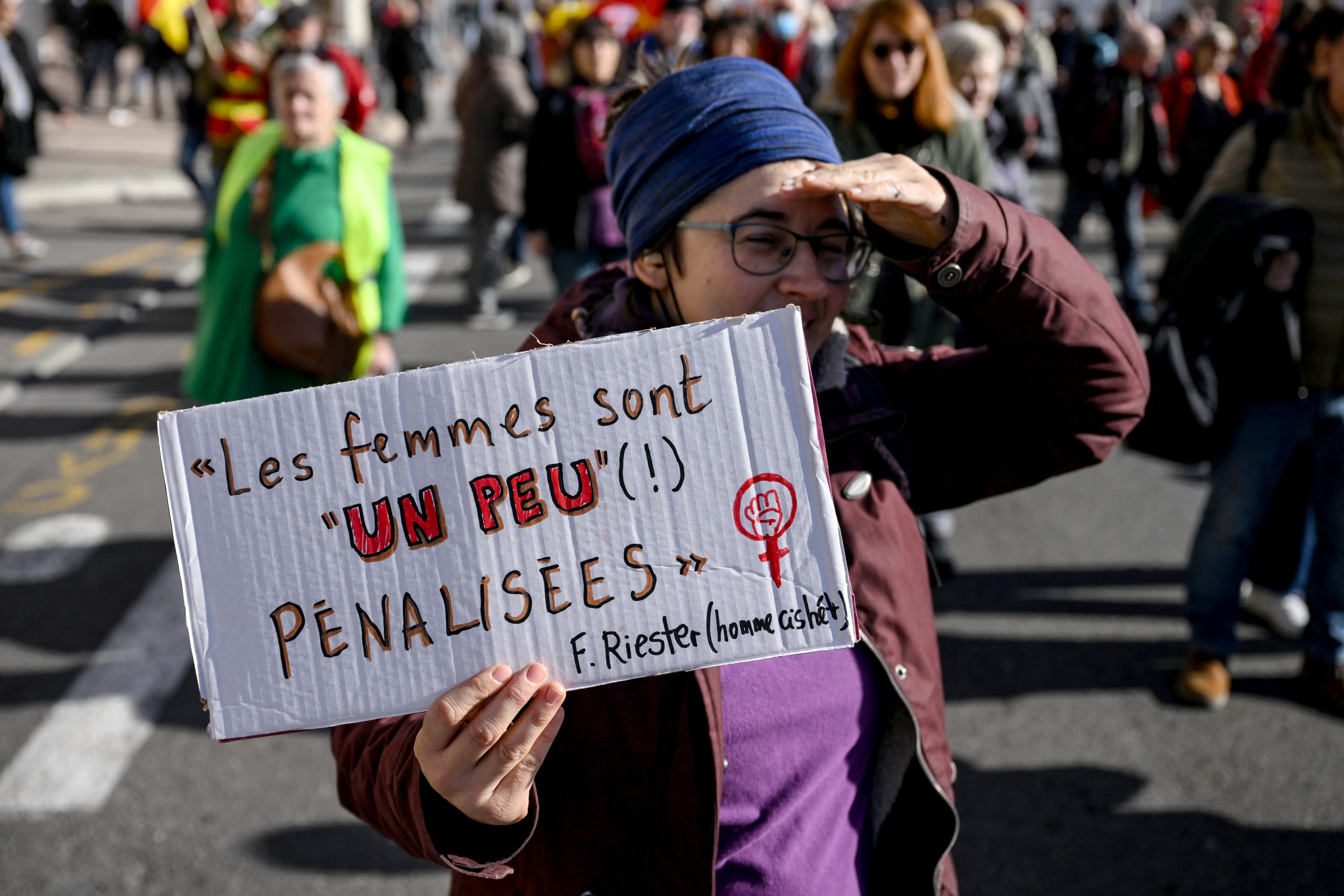 Protests hit France in round 2 of pension battle