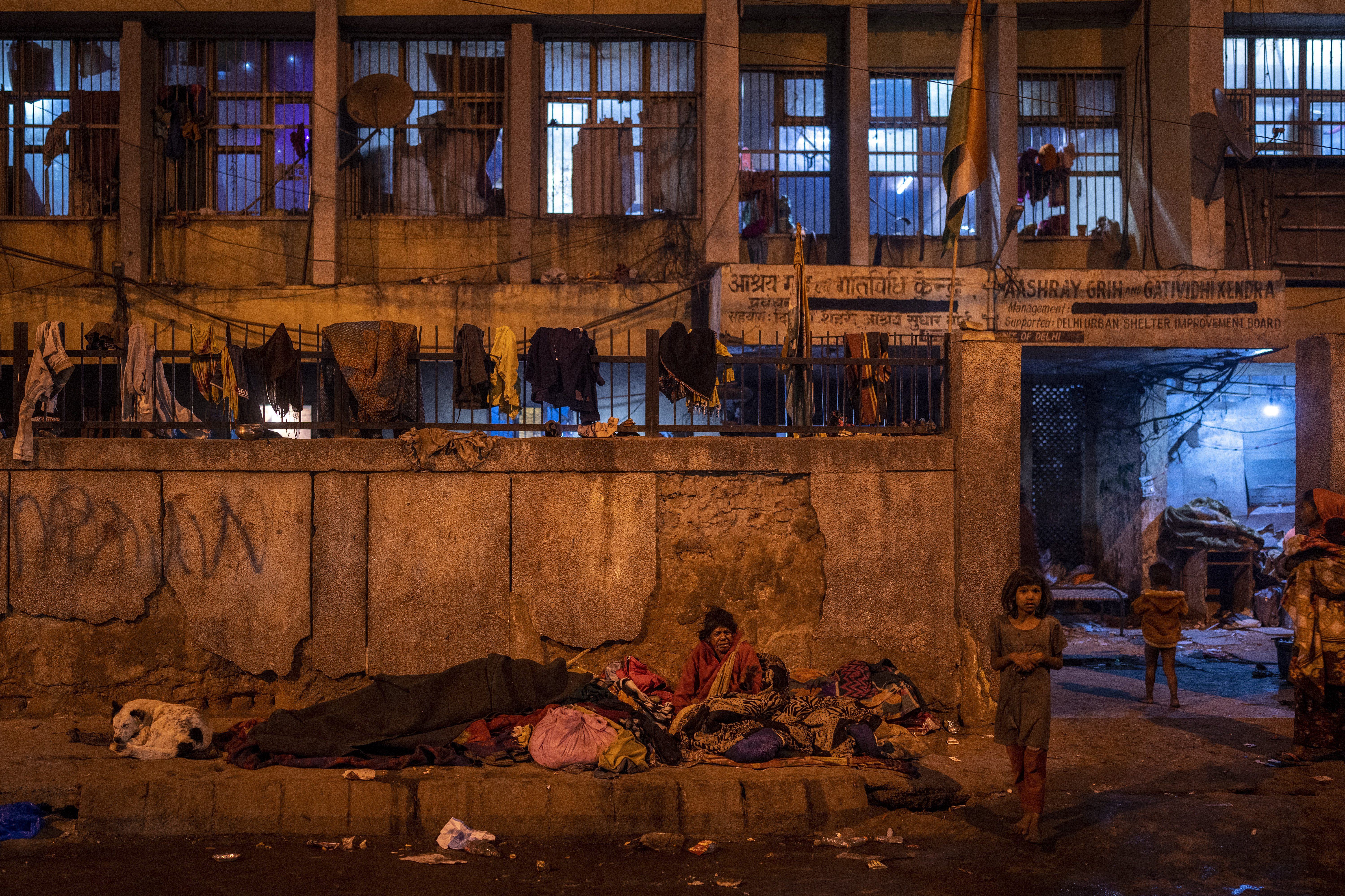India Night Shelters for Homeless