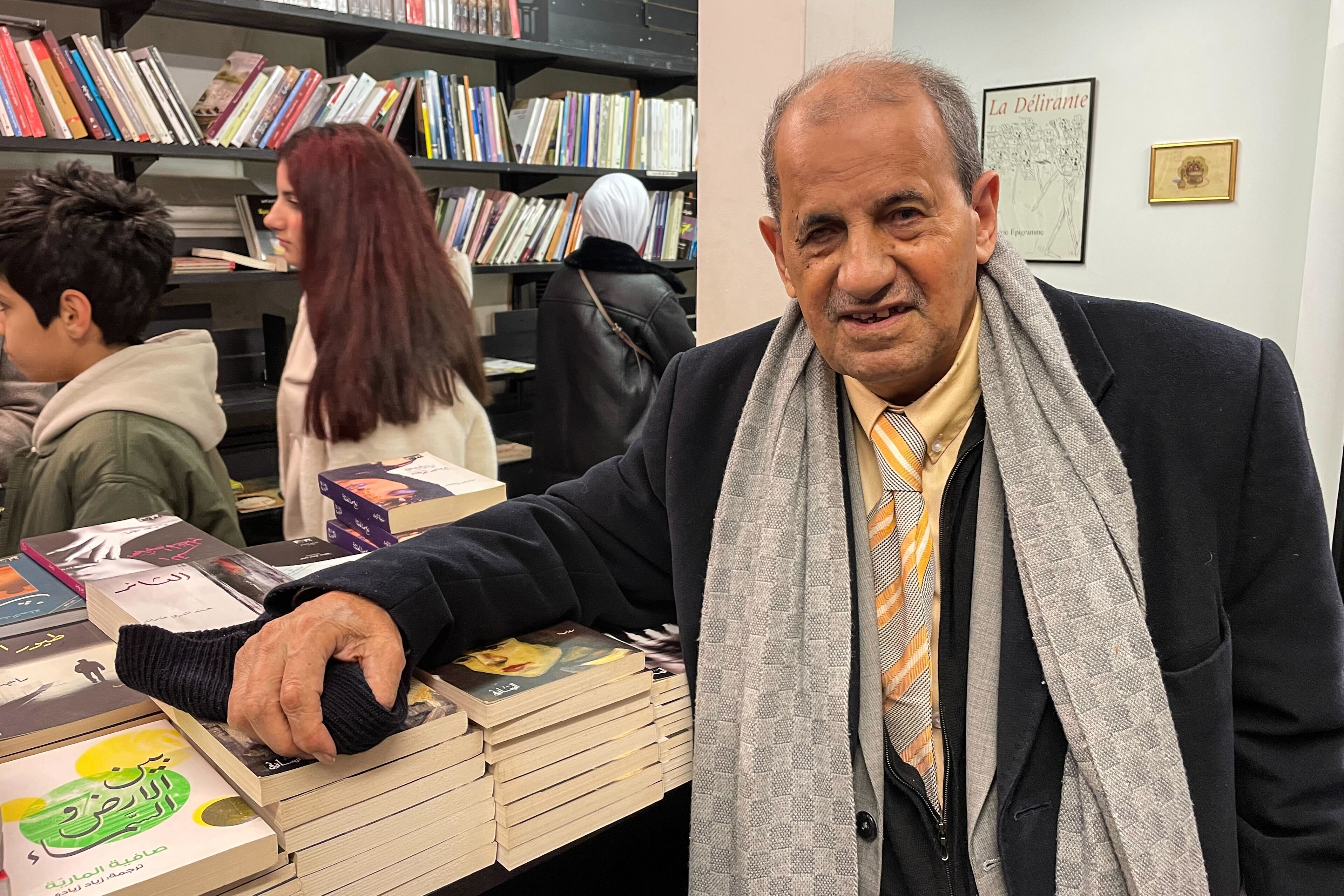 Badr al-Modaires, a Kuwaiti writer, visits London and Saqi Books four times a year