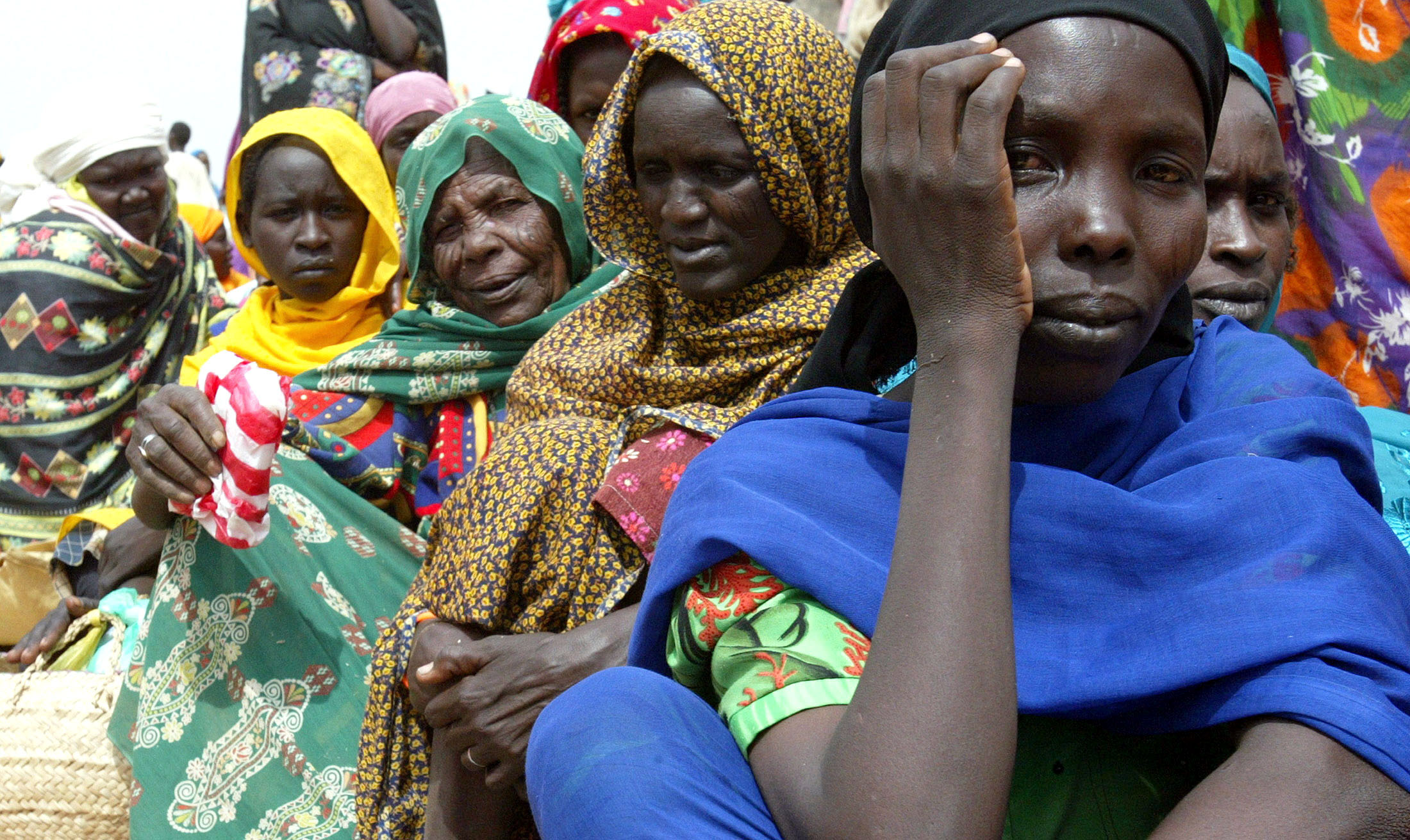 Internally displaced Sudanese women