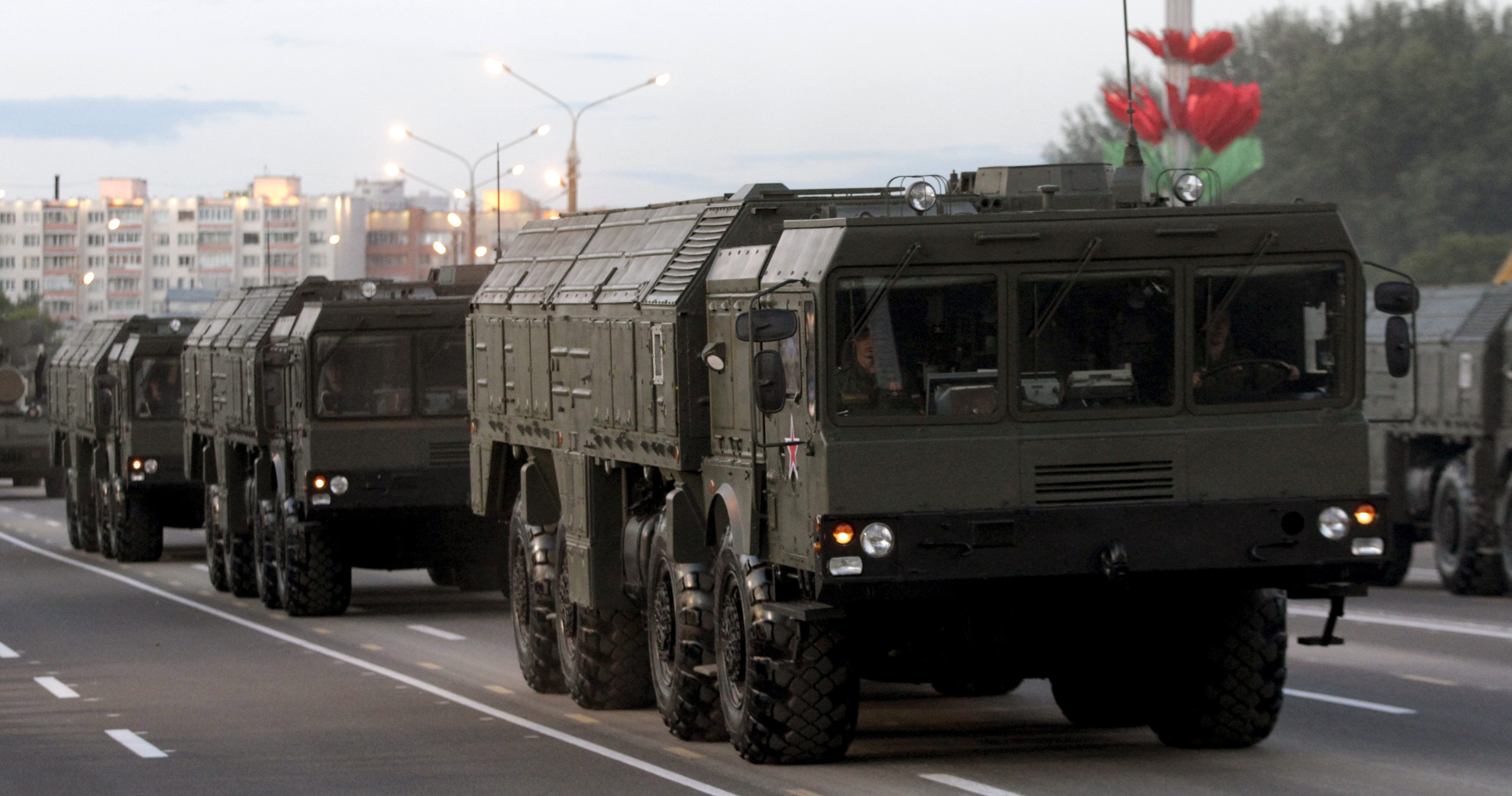 Belarus iskander missiles