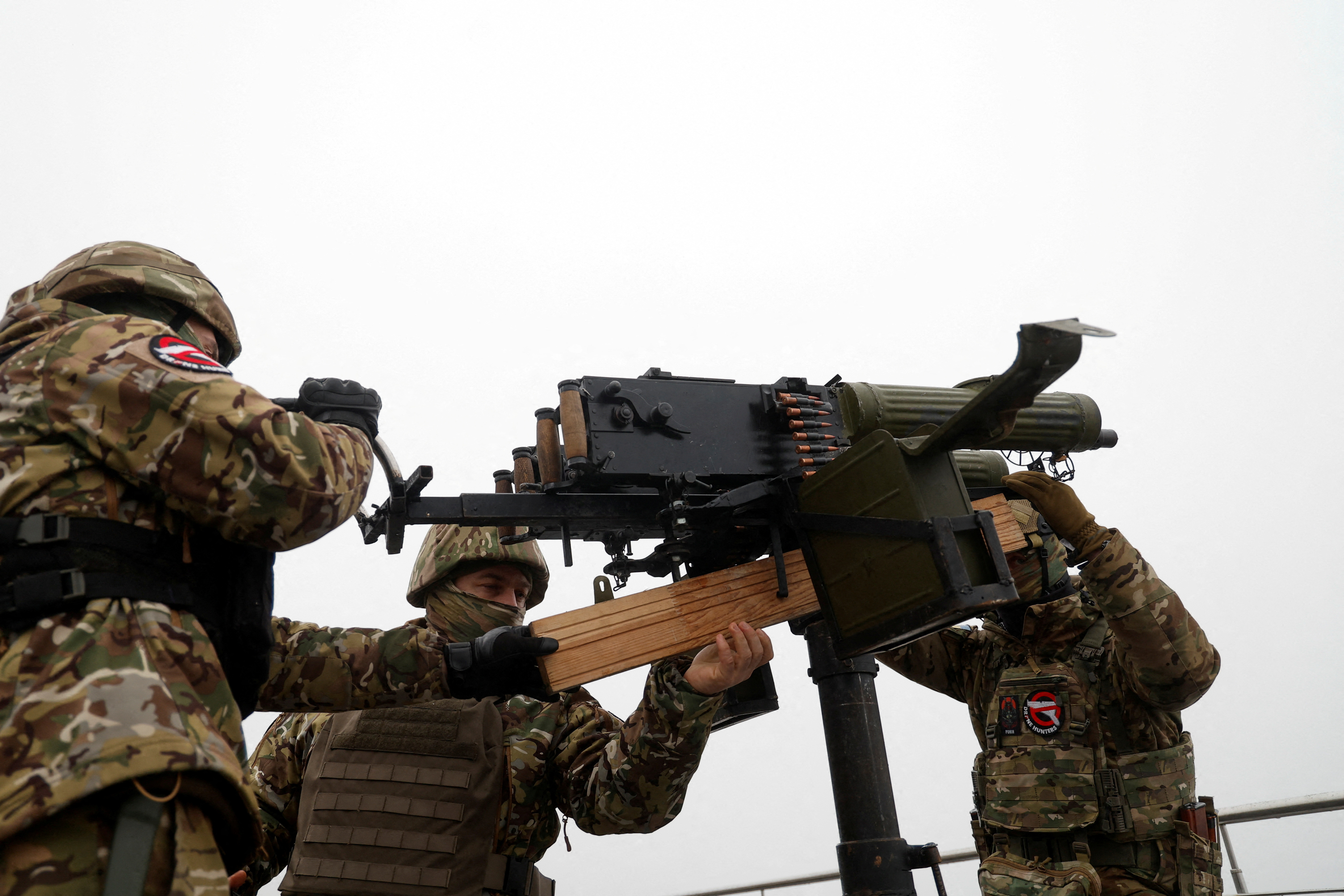 Hairdresser and Ukrainian Territorial Defence unit volunteer
