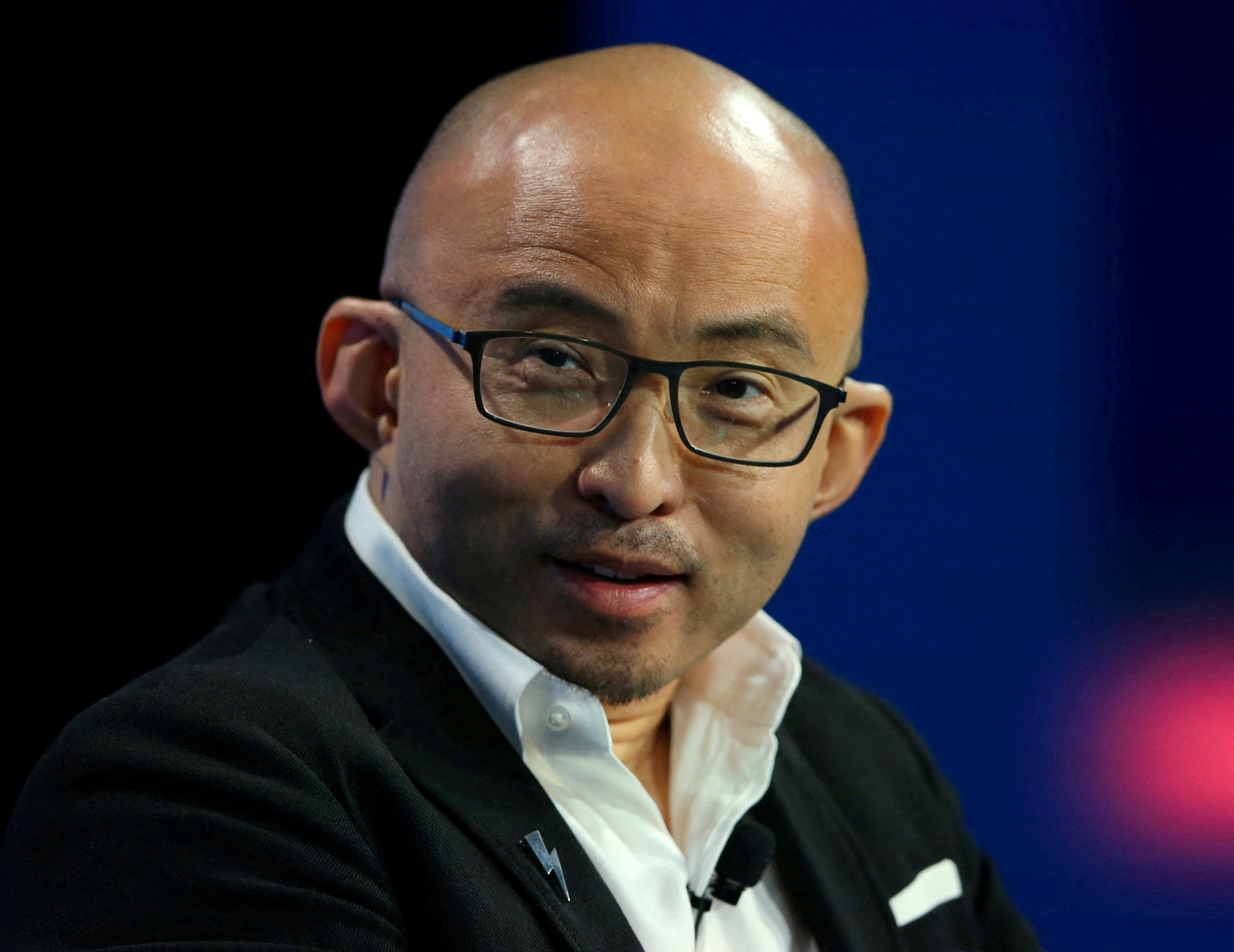 Bao Fan, founder and CEO of China Renaissance, speaks at a conference in Laguna Beach, California in 2016.