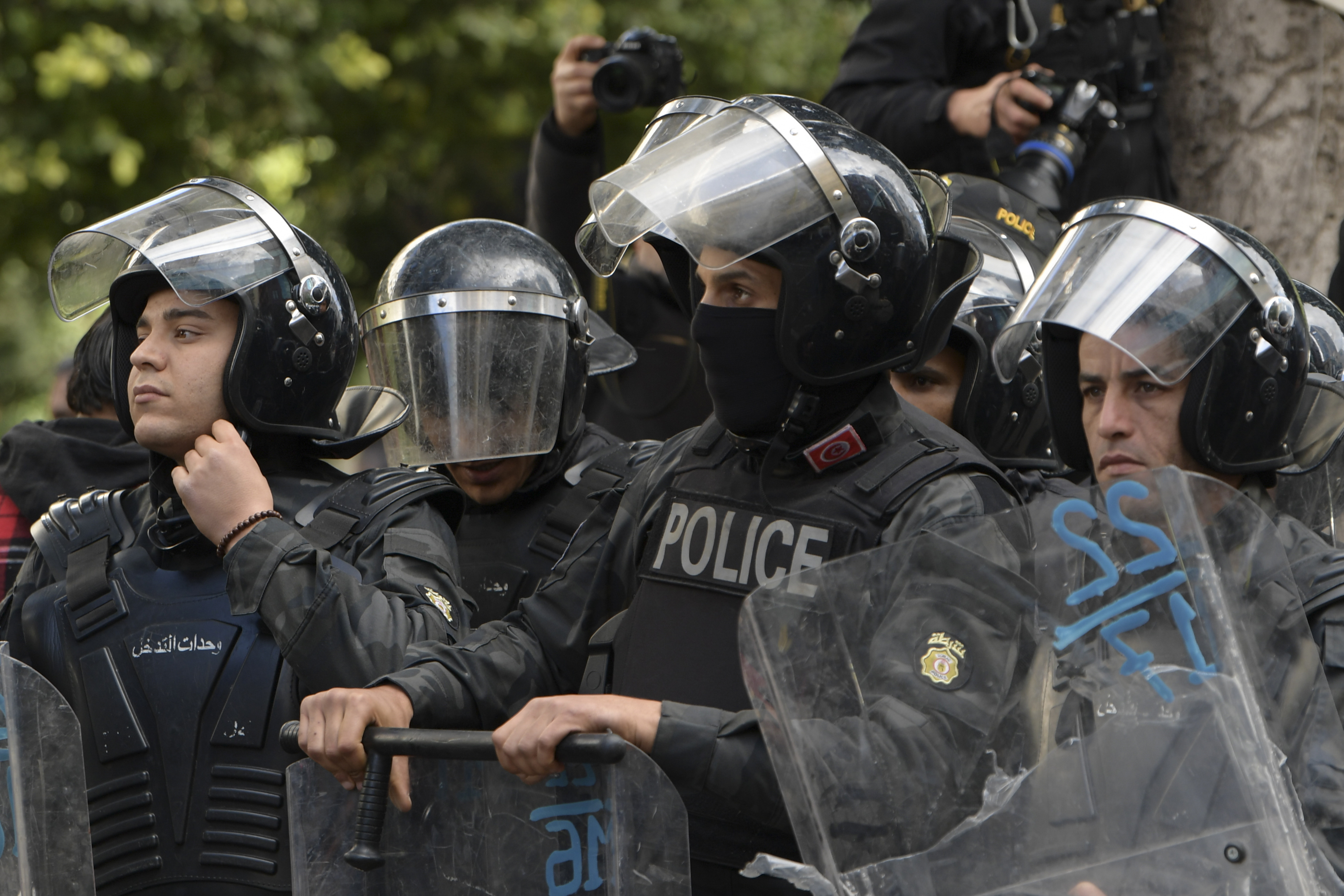 Tunisian police