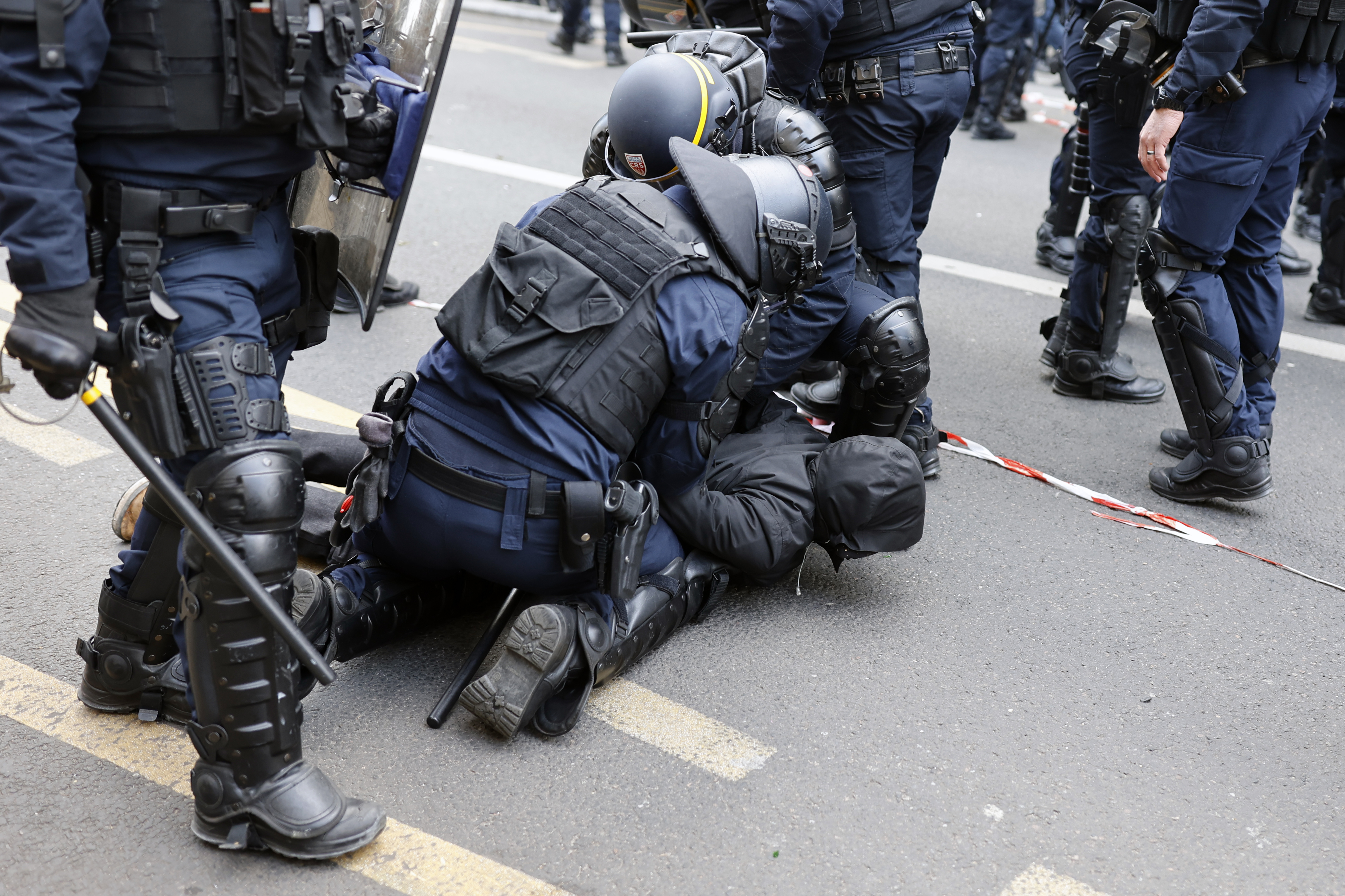 french pension protests