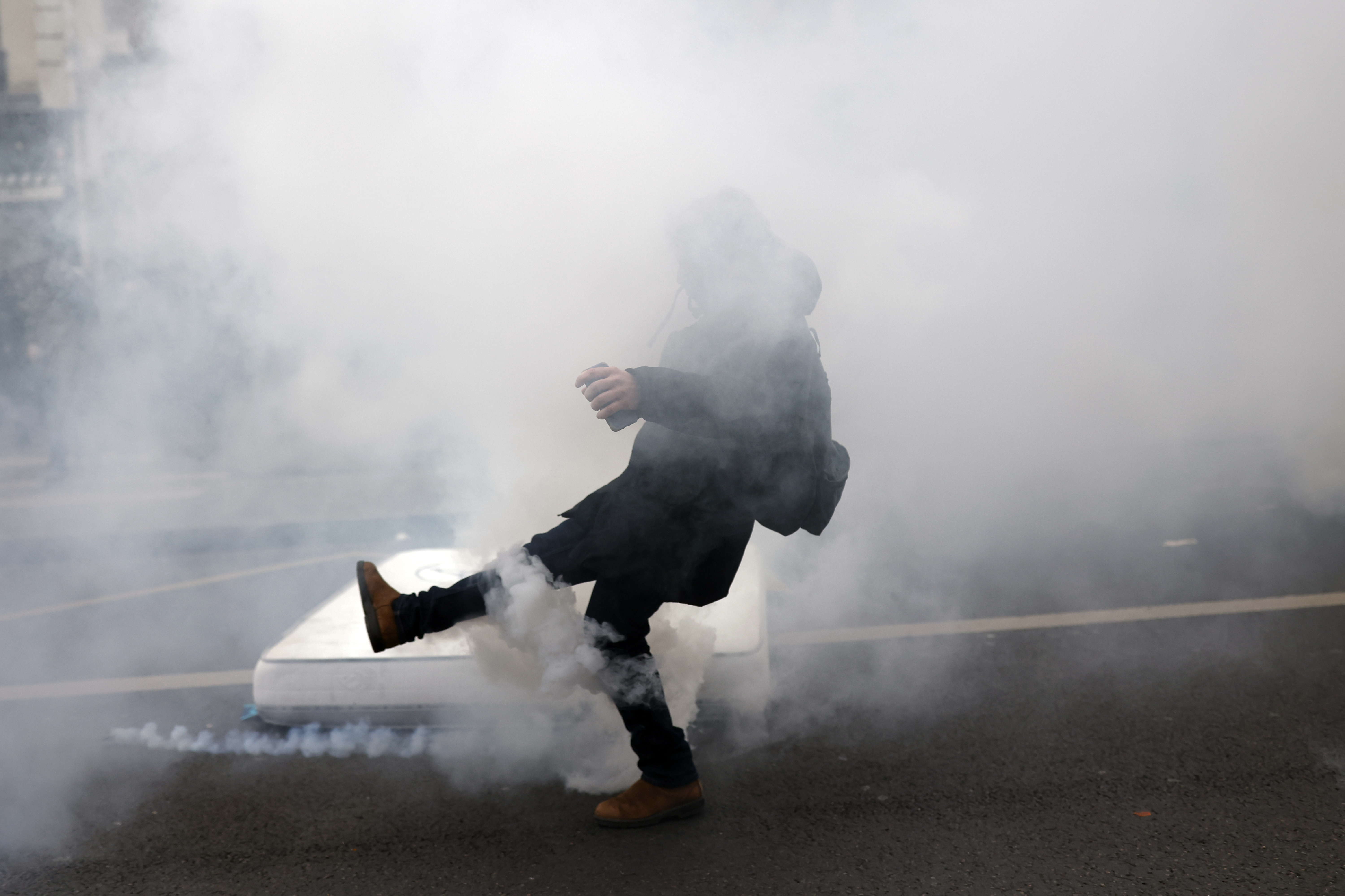 french pension protests