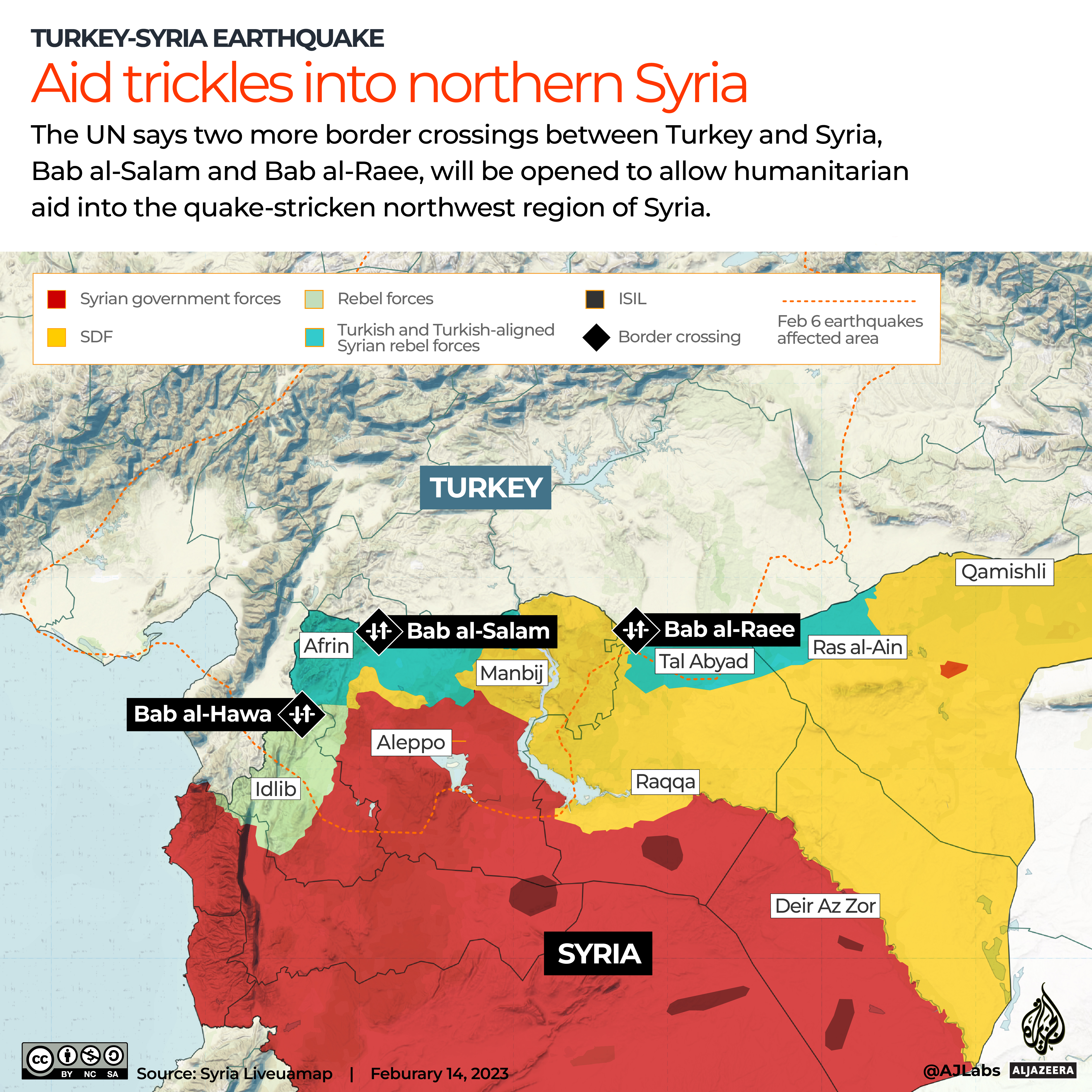 Interactive_Syria control map with affected earthquake area4_UPDATE