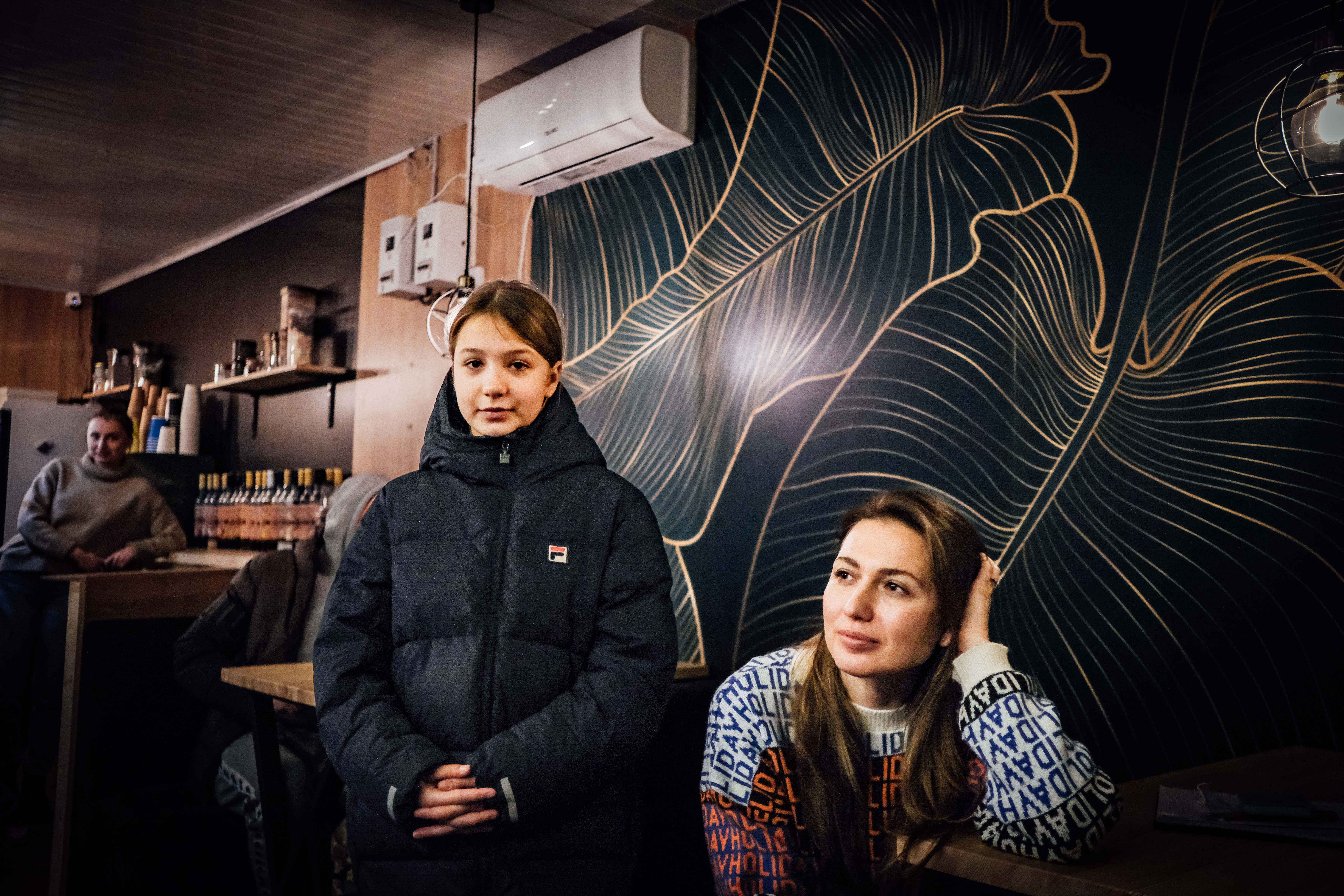 A photo of Jeanna Prokhorenko and her daughter Dominika.