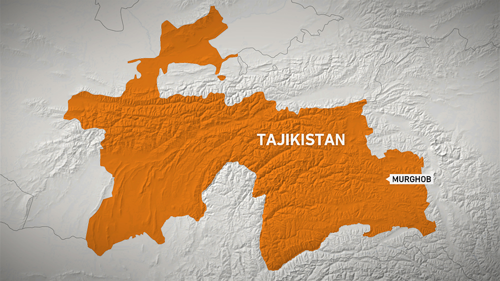 Tajikistan map