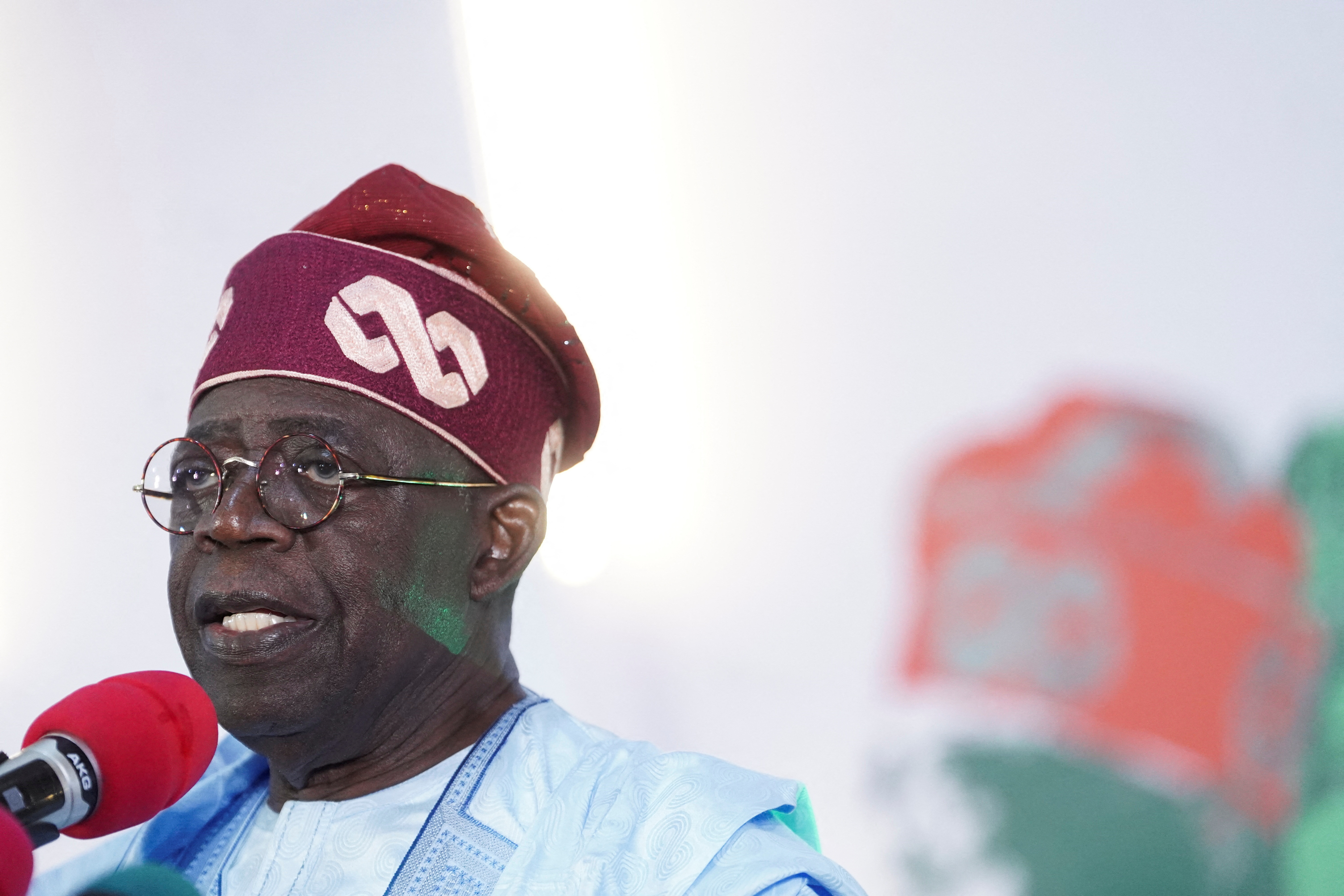 Nigeria's President Bola Ahmed Tinubu [Marvellous Durowaiye/Reuters]