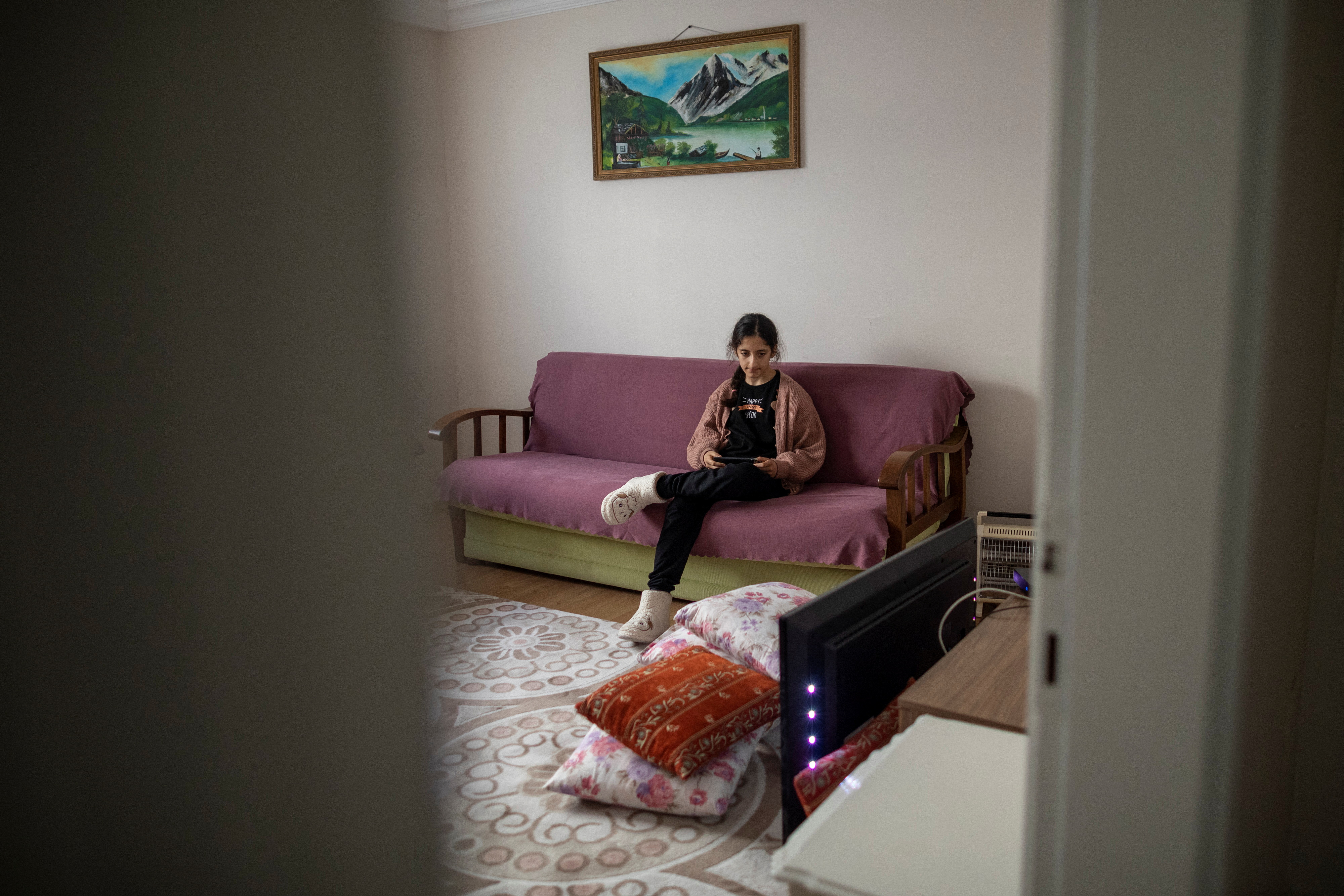 Turkish families shelter on a train after earthquake brought life to a standstill