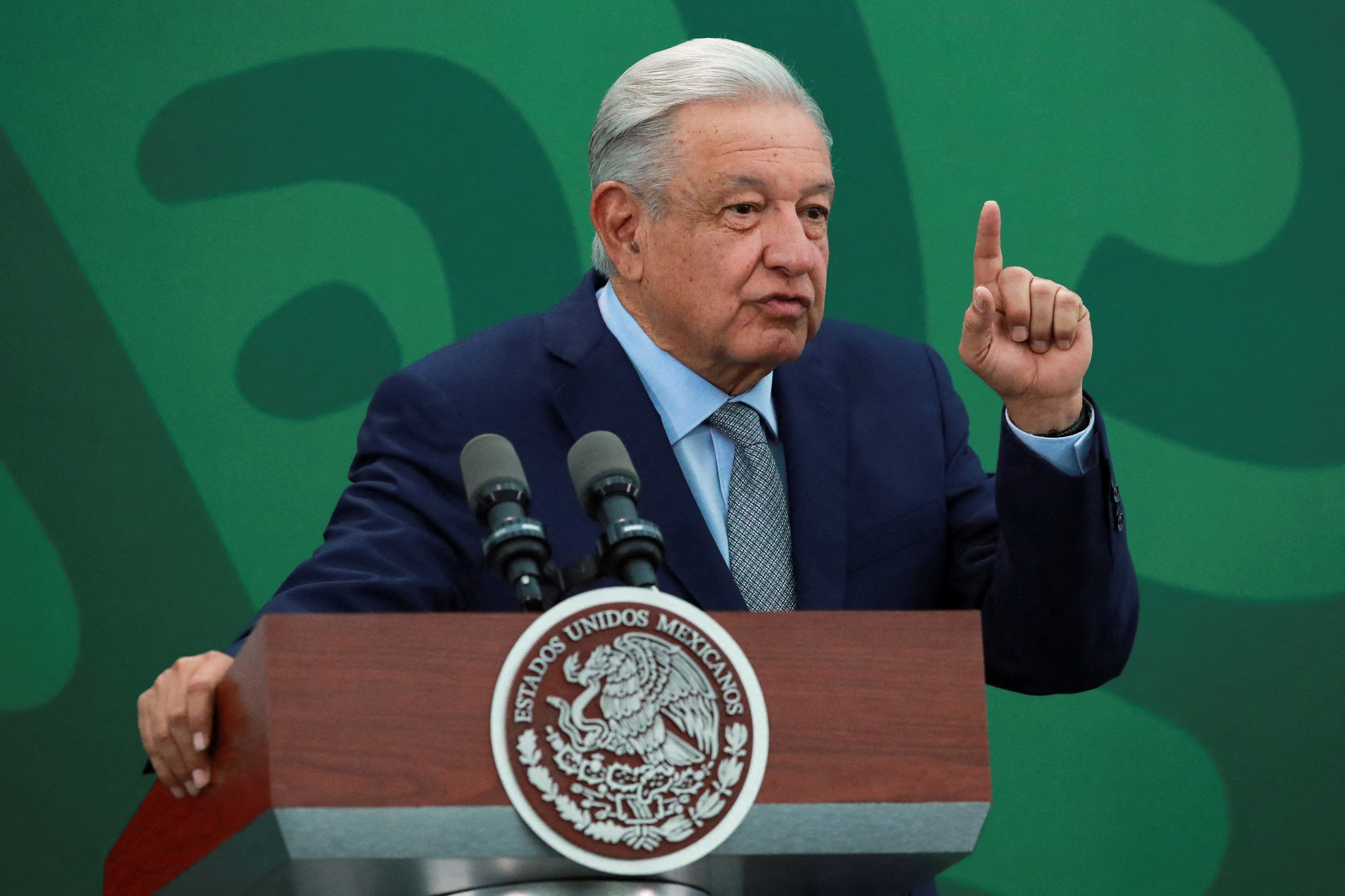 Mexico's President Andres Manuel Lopez Obrador