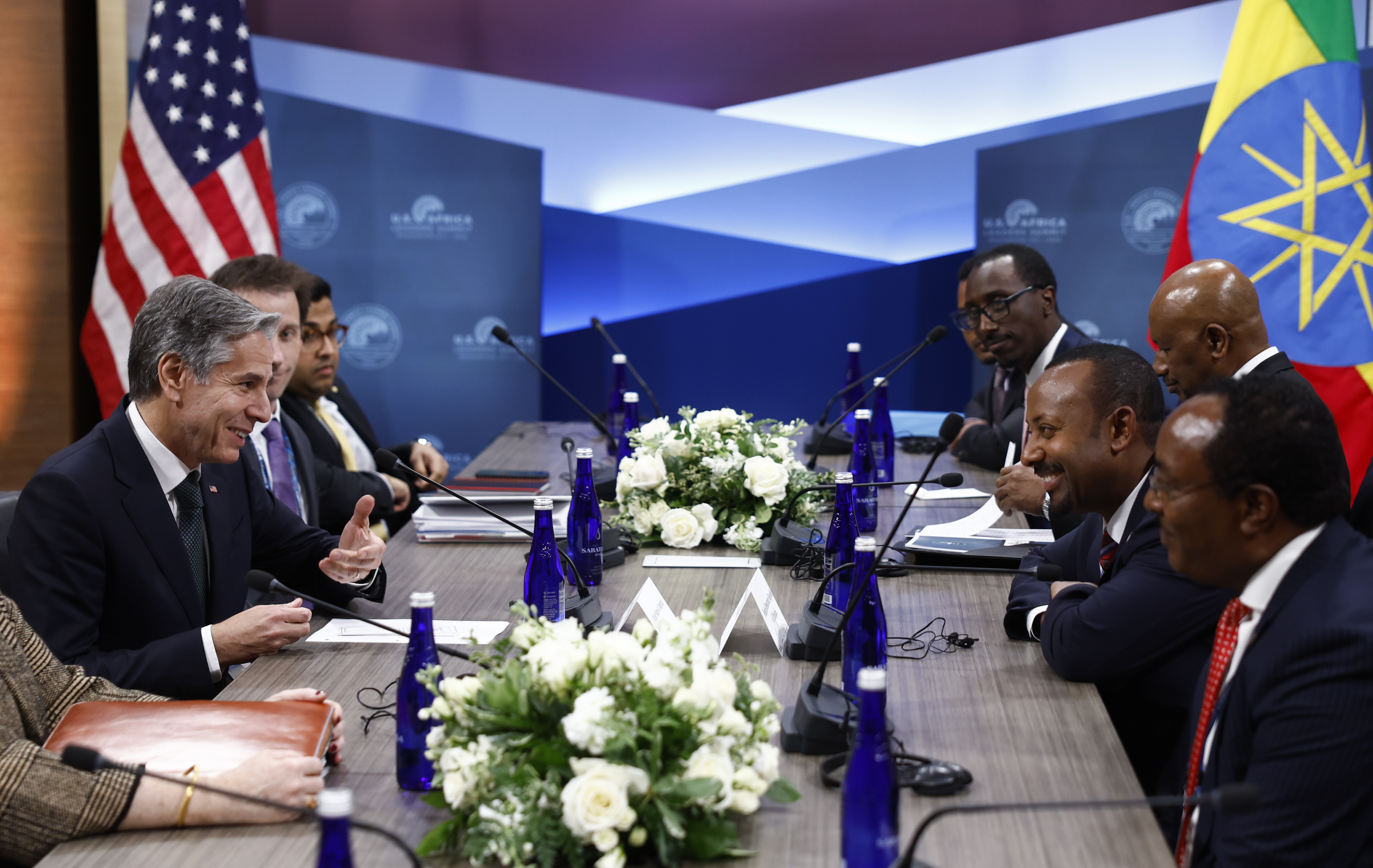US Secretary of State Antony Blinken meets Ethiopian Prime Minister Abiy Ahmed
