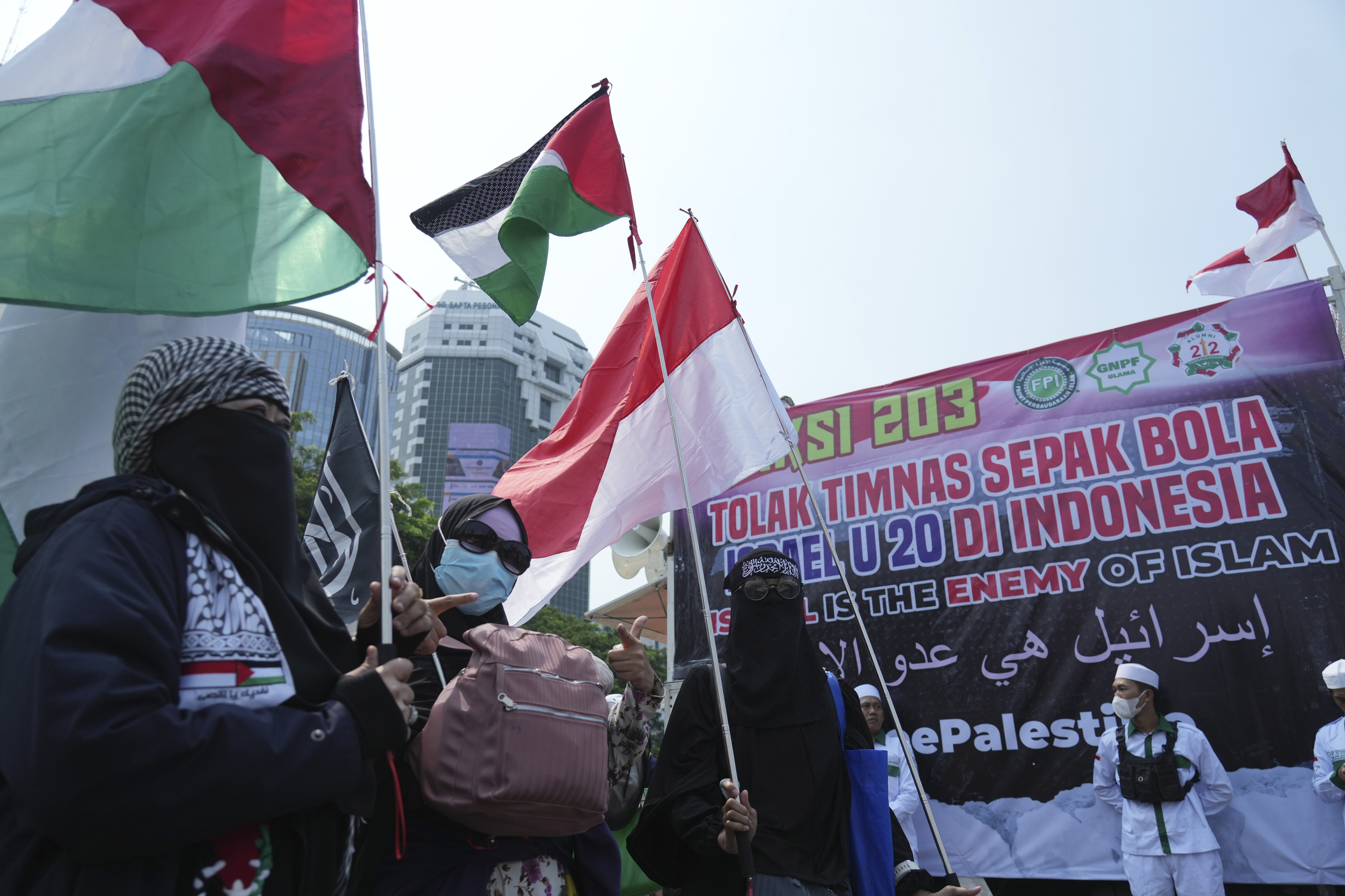 Indonesia protest Israel