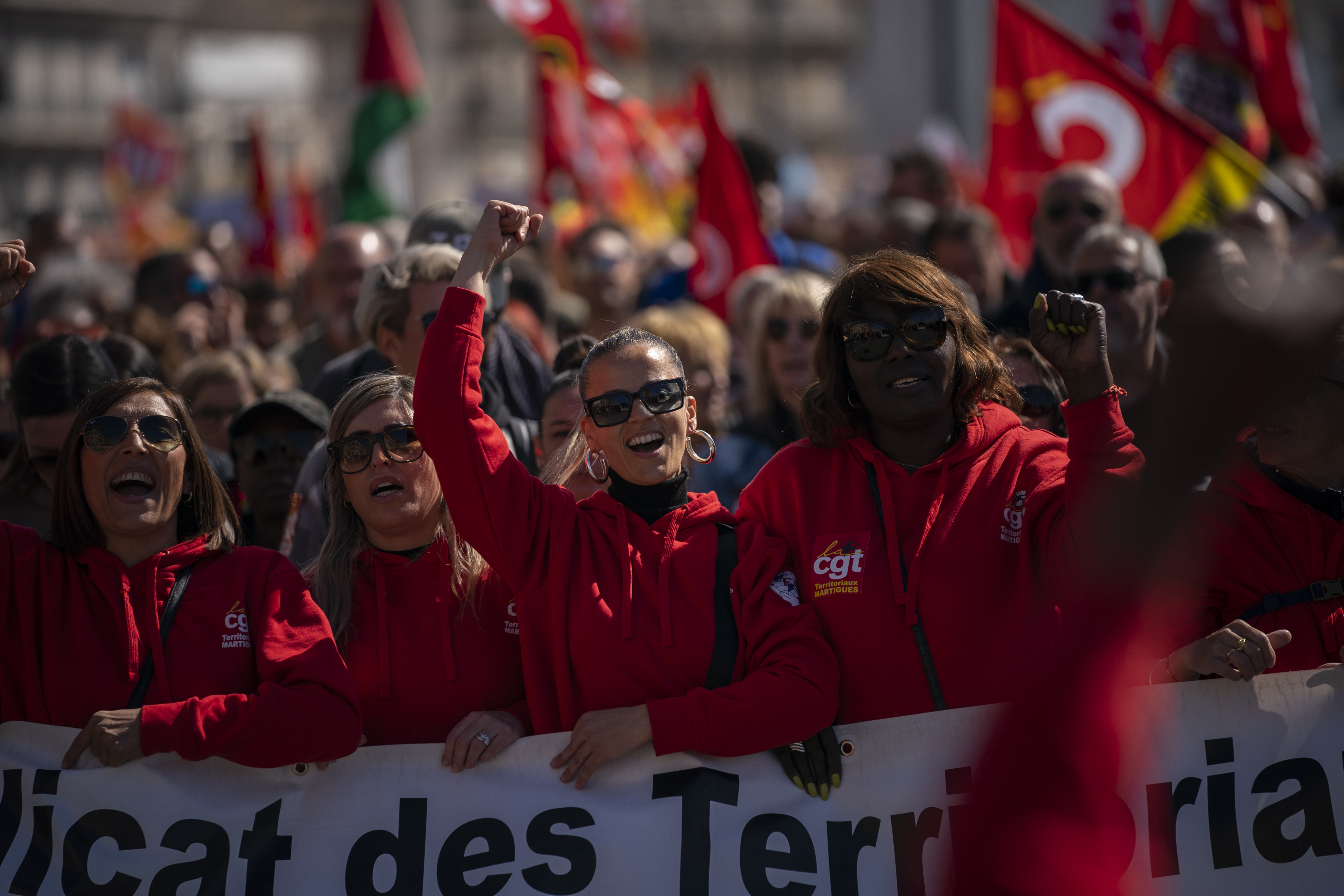 France pensions Protests