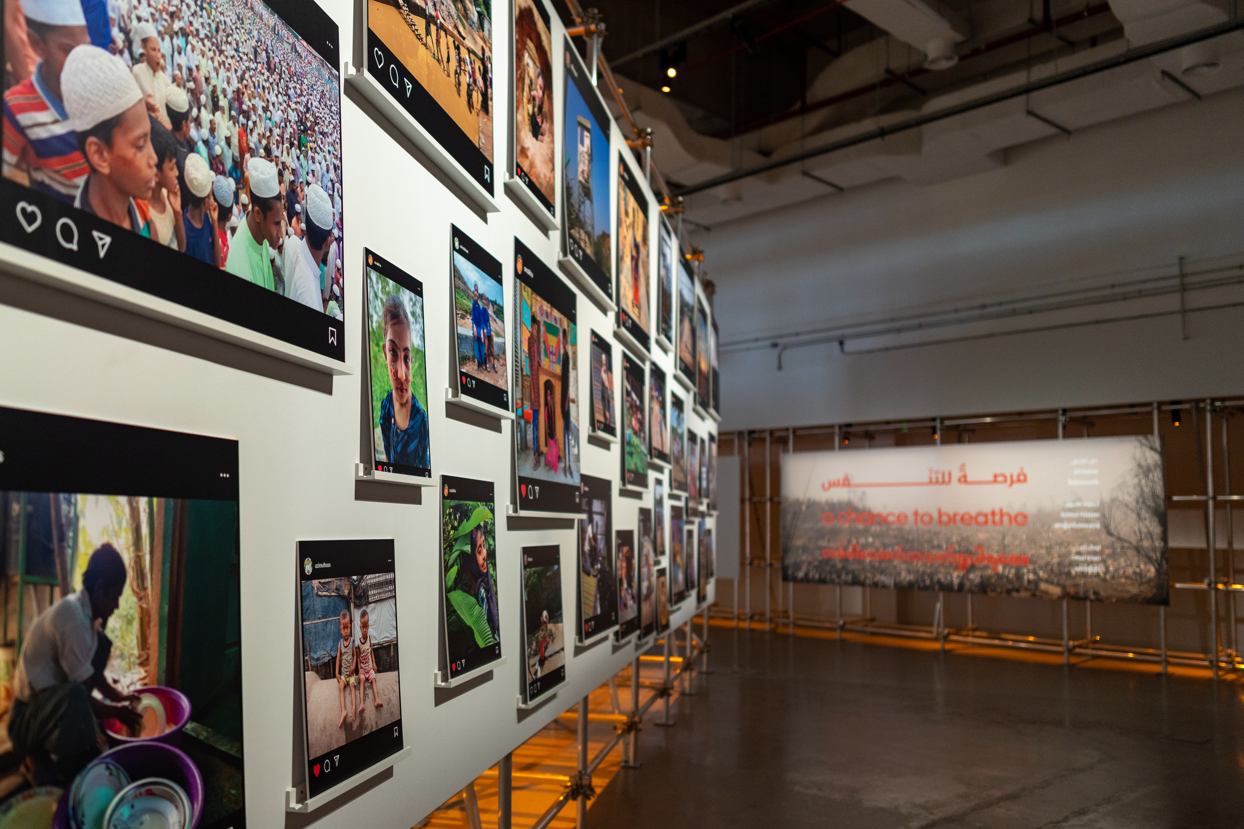 Rohingya photographers exhibition