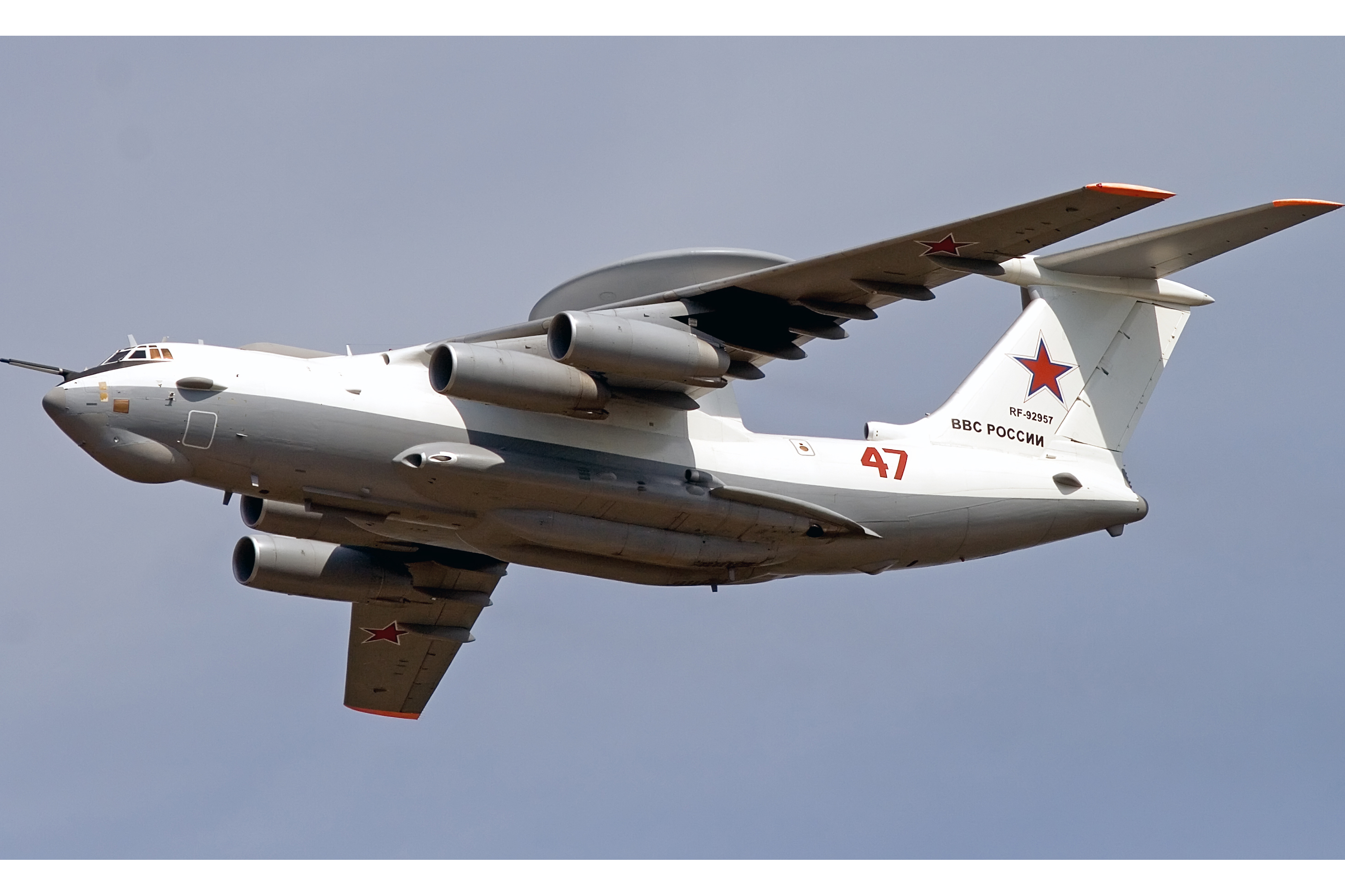 Russian Beriev A-50 spy plane