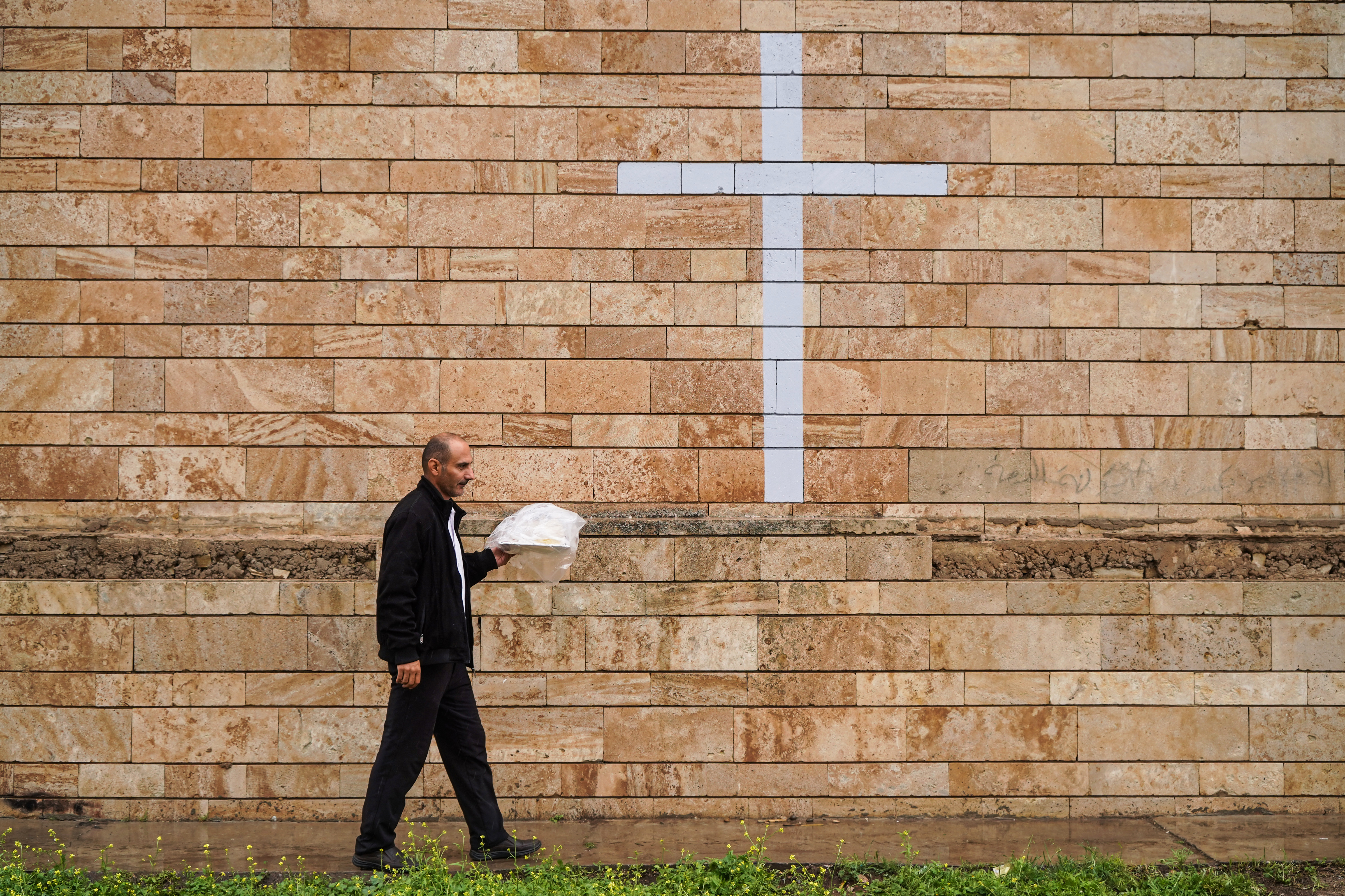 For the first time in more than 20 years, a mass was held at St. Michael's Monastery in Mosul, northern Iraq