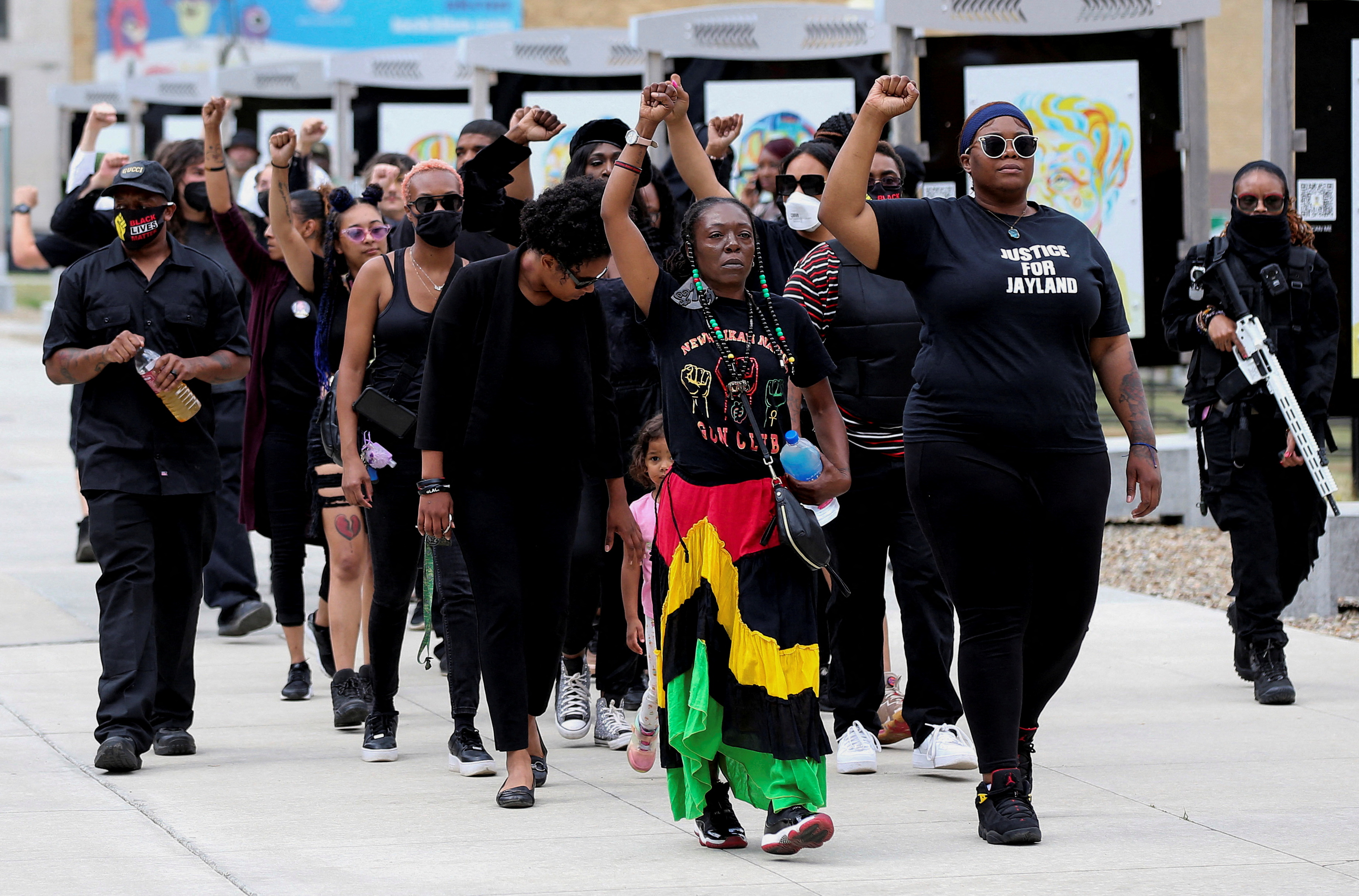 Jayland Walker protest