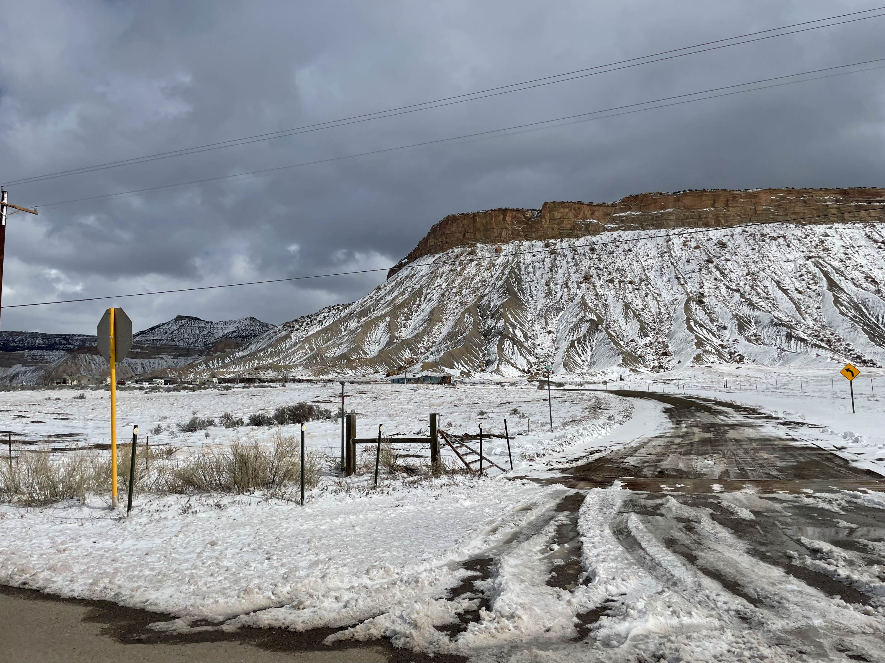 A view of Ute Mountain lands, Colorado