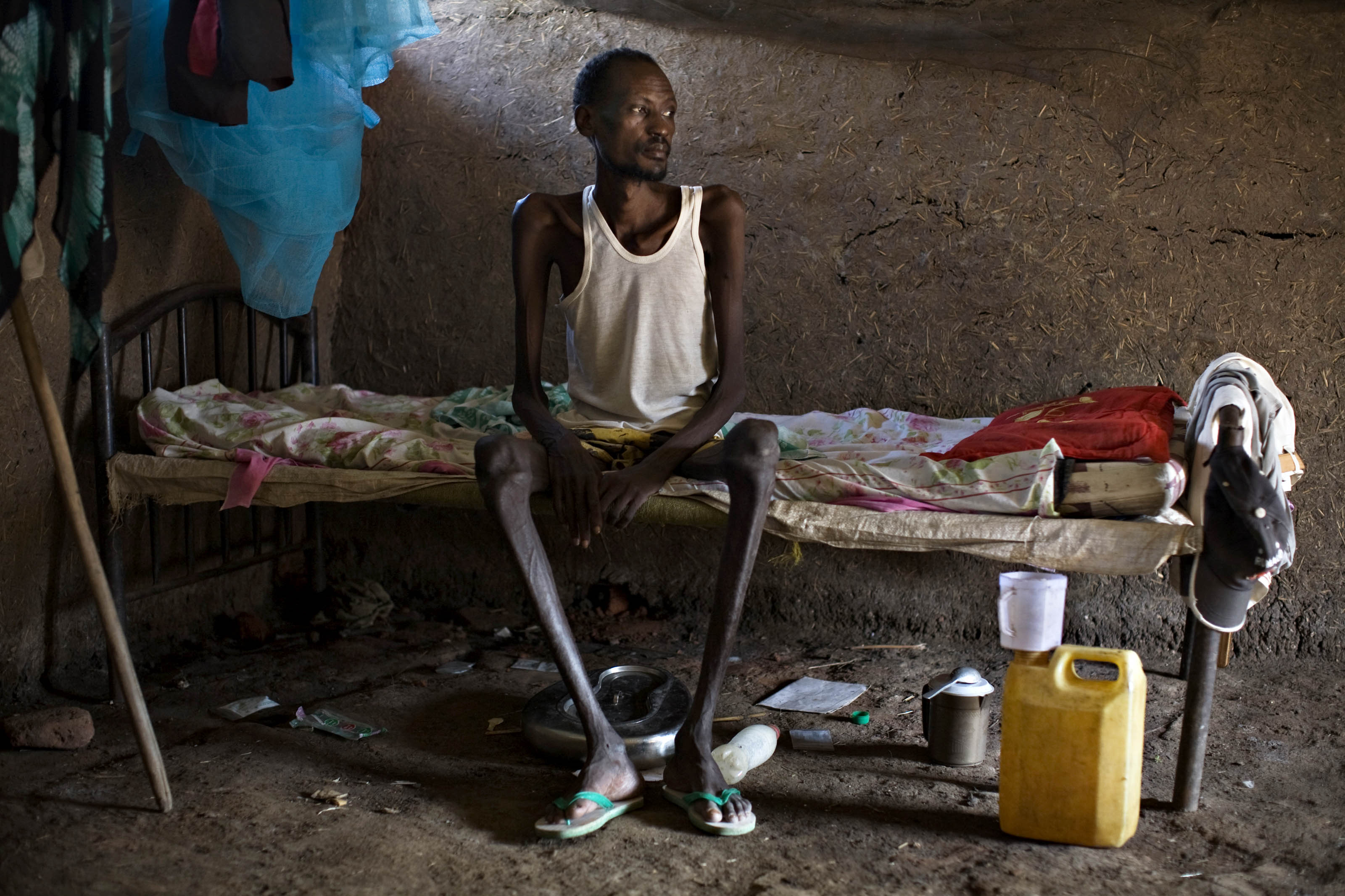 A patient with tuberculosis