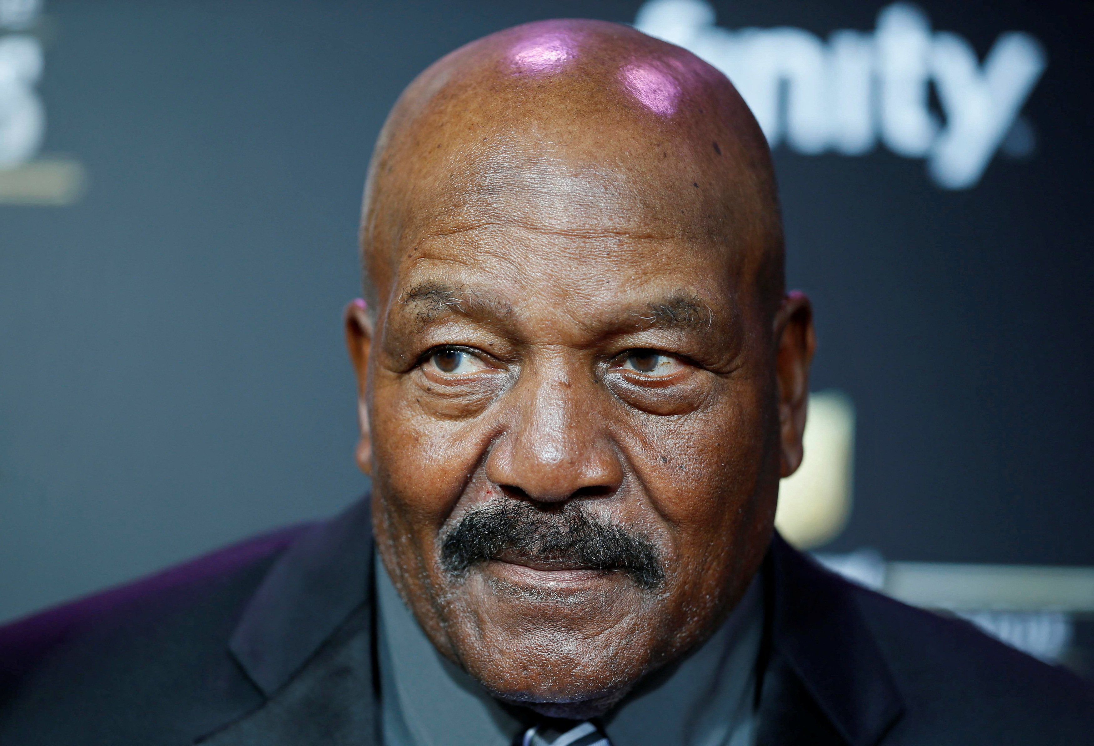 Close-up of Jim Brown
