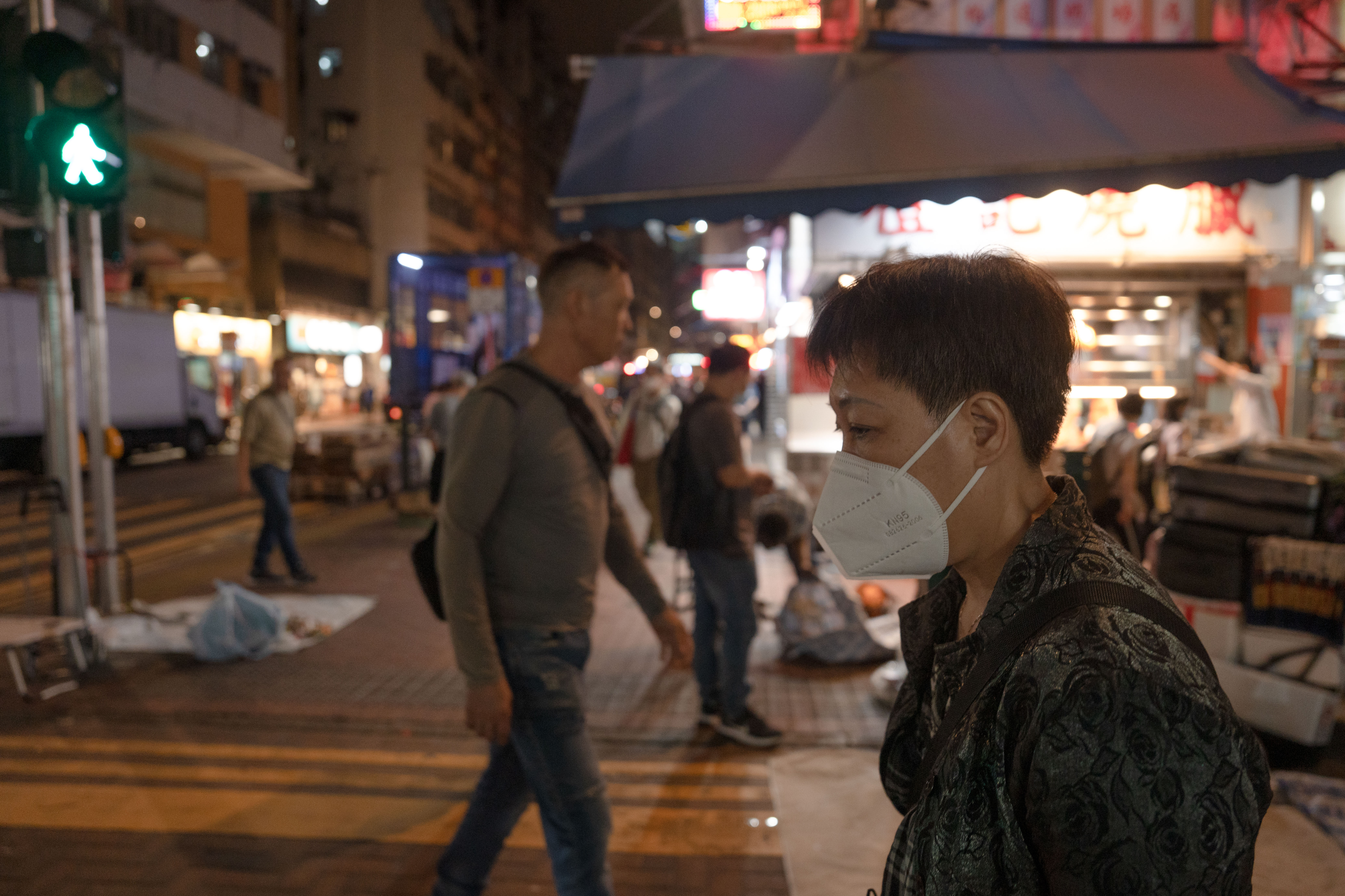 Mrs Chan walks home from work to save on transportation costs.