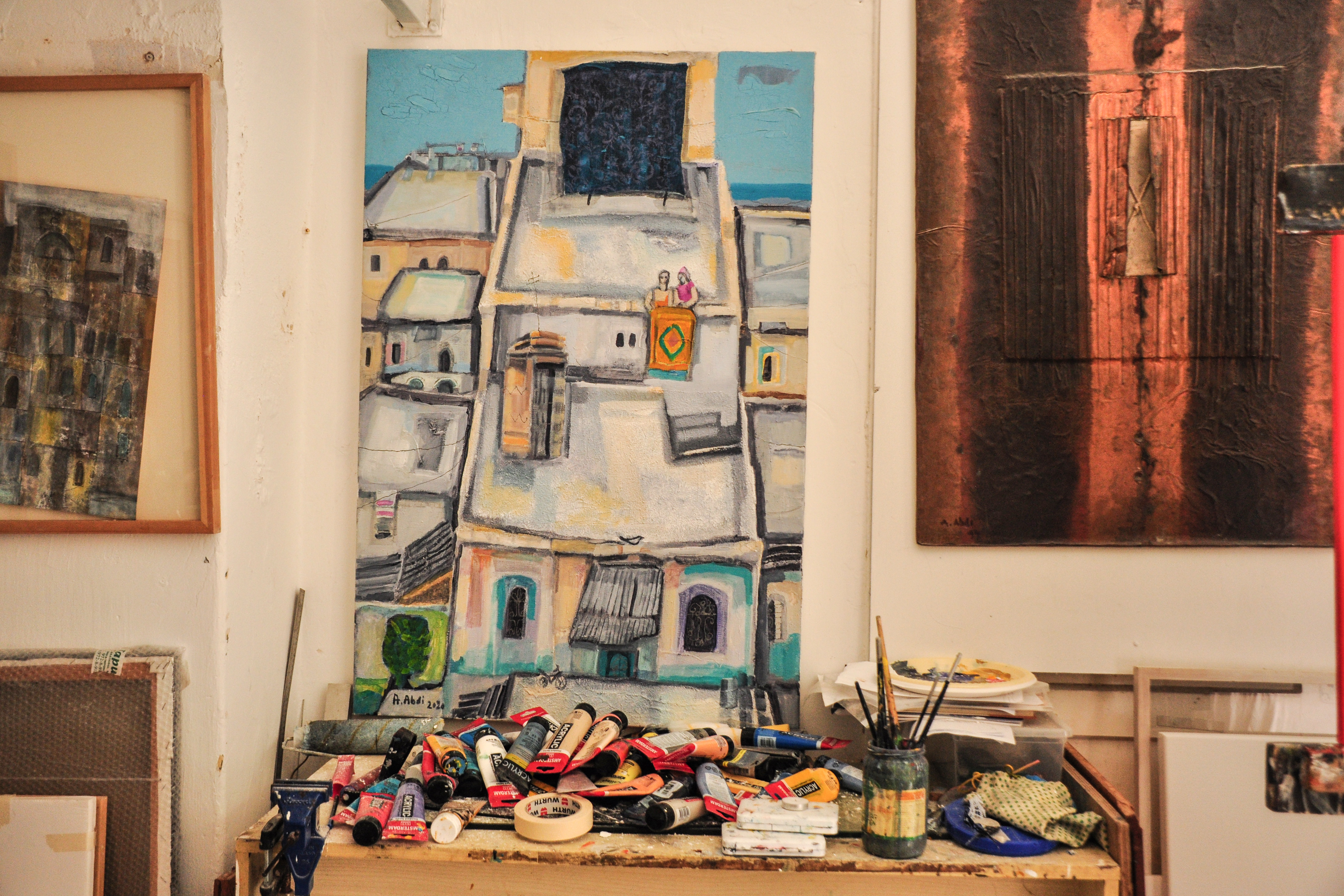 Abed Abdi, Haifa artist