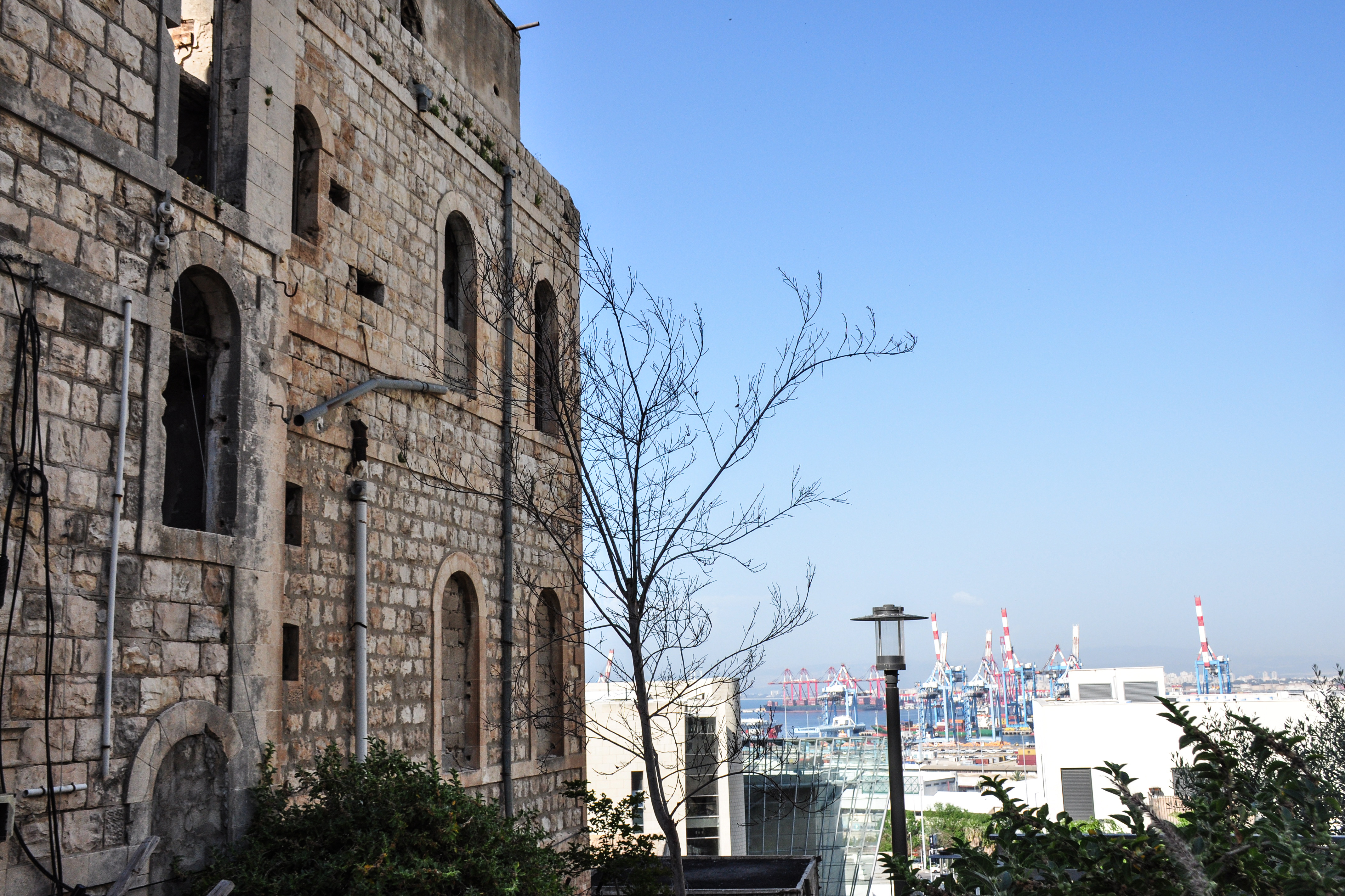 Palestinian refugee homes in Haifa