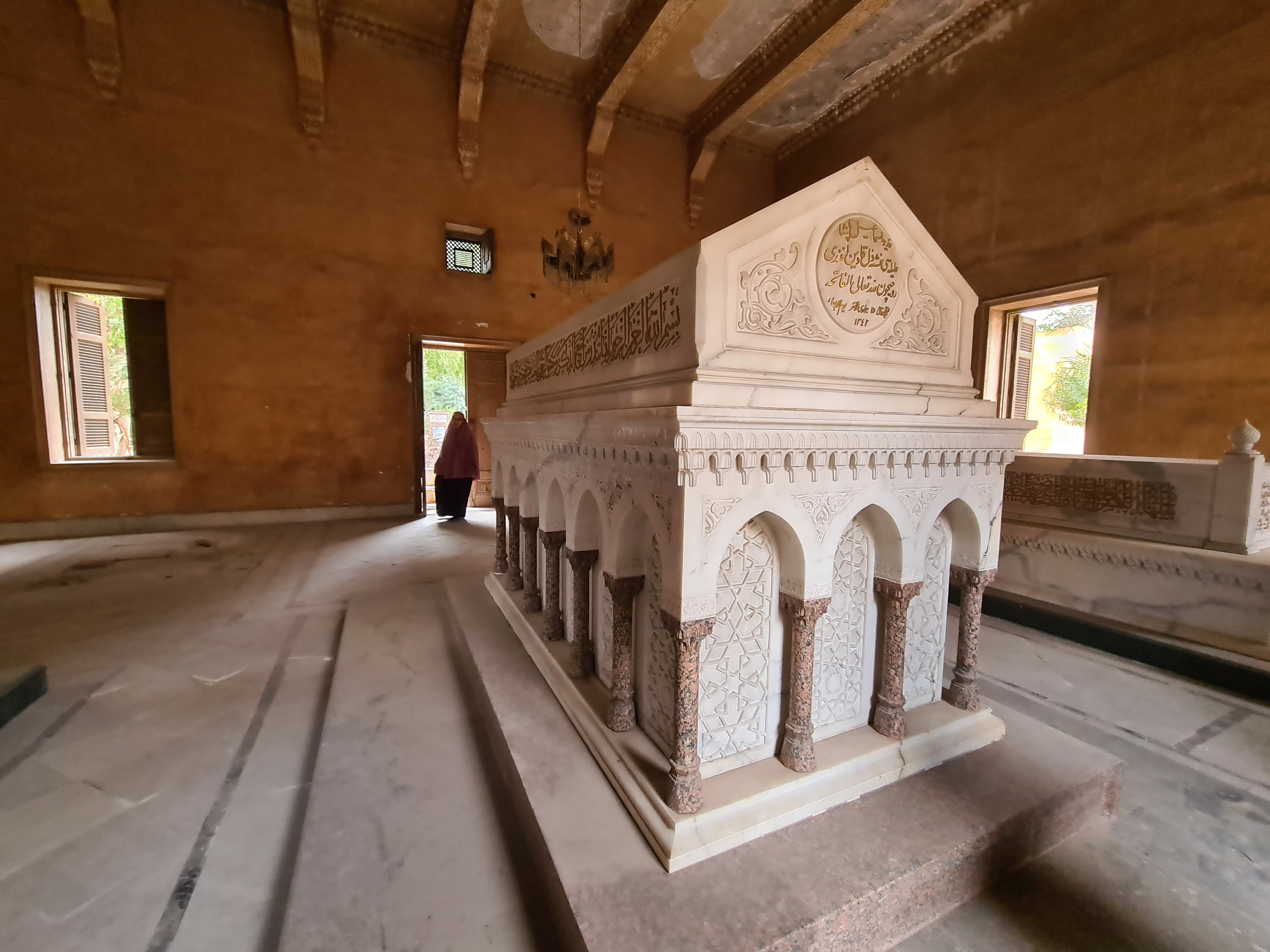 The mausoleum of Nashaa Dal, one of Isma'il Pasha's, the former Khedive of Egypt, wives, which is under threat of demolition
