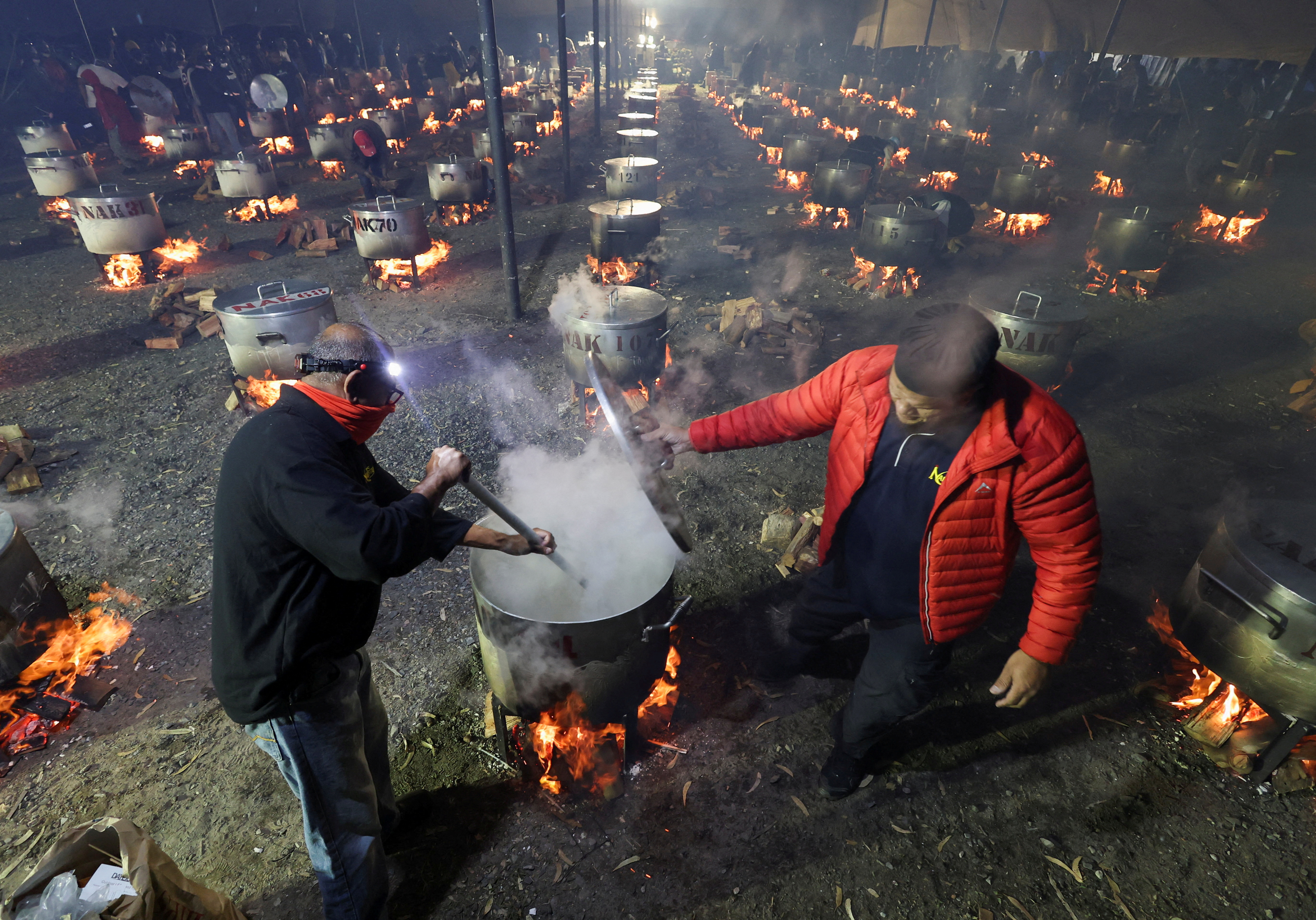 Cape Town's NGO, Nakhlistan volunteers prepare 181 pots of food for less fortunate families to celebrate Eid in Cape Town, South Africa
