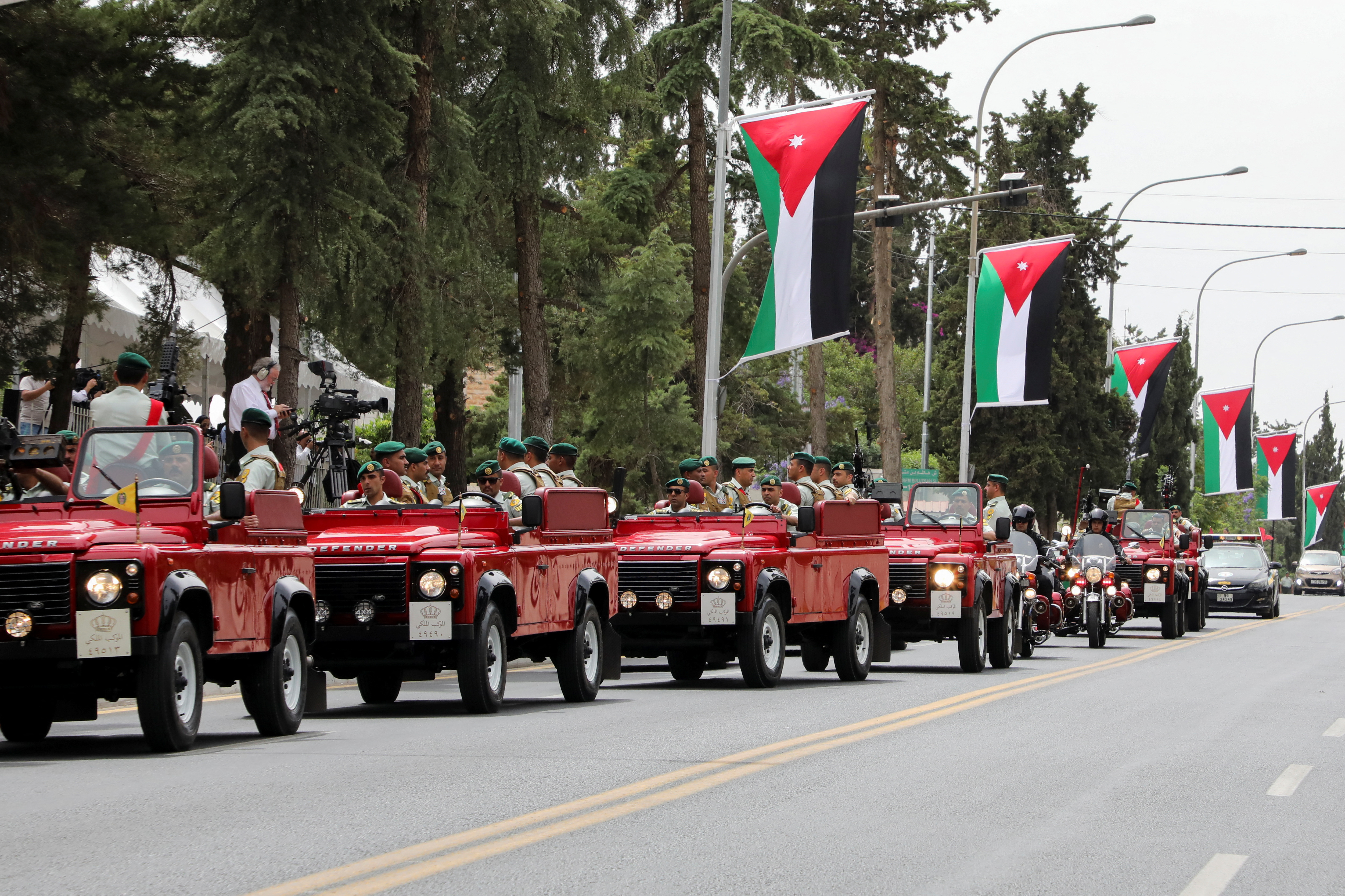 Royal wedding of Jordan's Crown Prince Hussein and Rajwa Al Saif, in Amman, Jordan