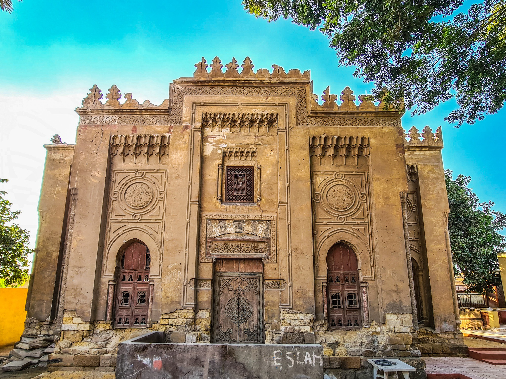 The mausoleum of Mohammad Rateb Pacha, commanding officer of Isma'il Pasha, the Khedive of Egypt, which is under threat of being demolished