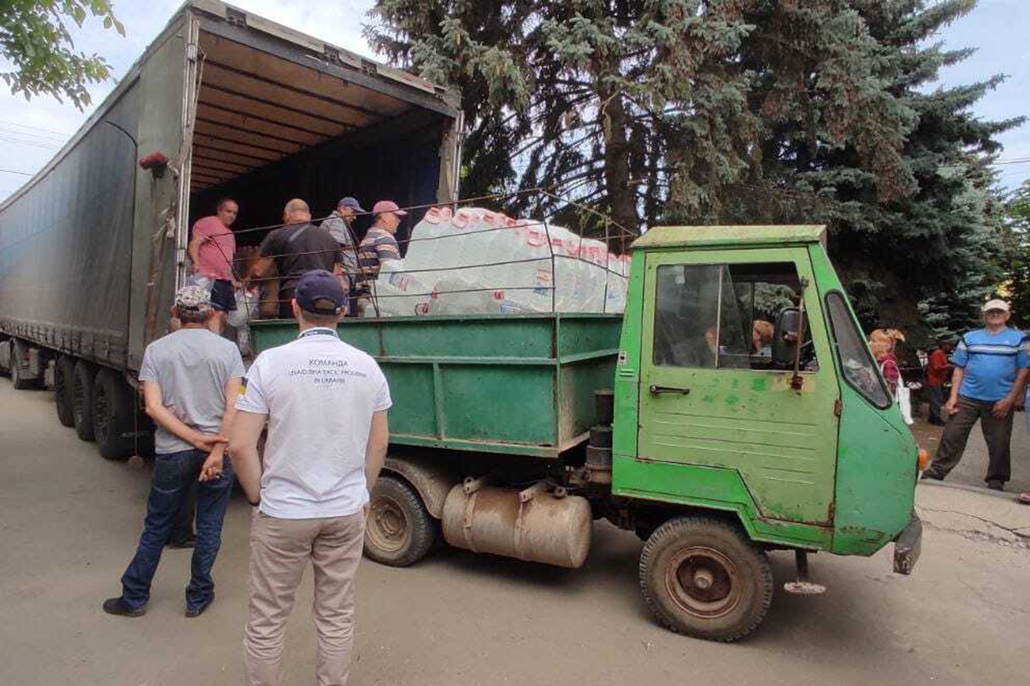 Ukraine water delivery