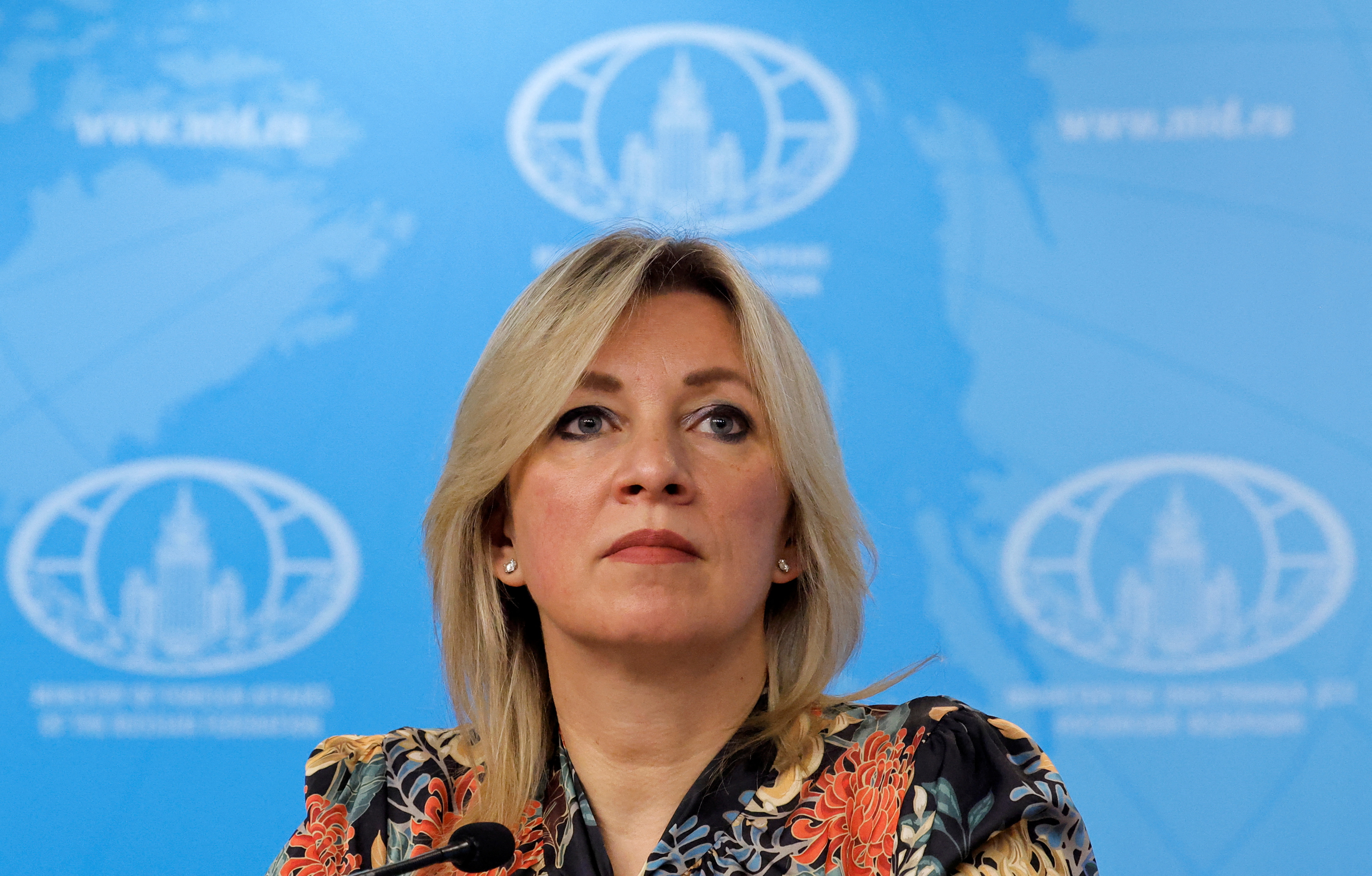 Russian Foreign Ministry spokeswoman Maria Zakharova