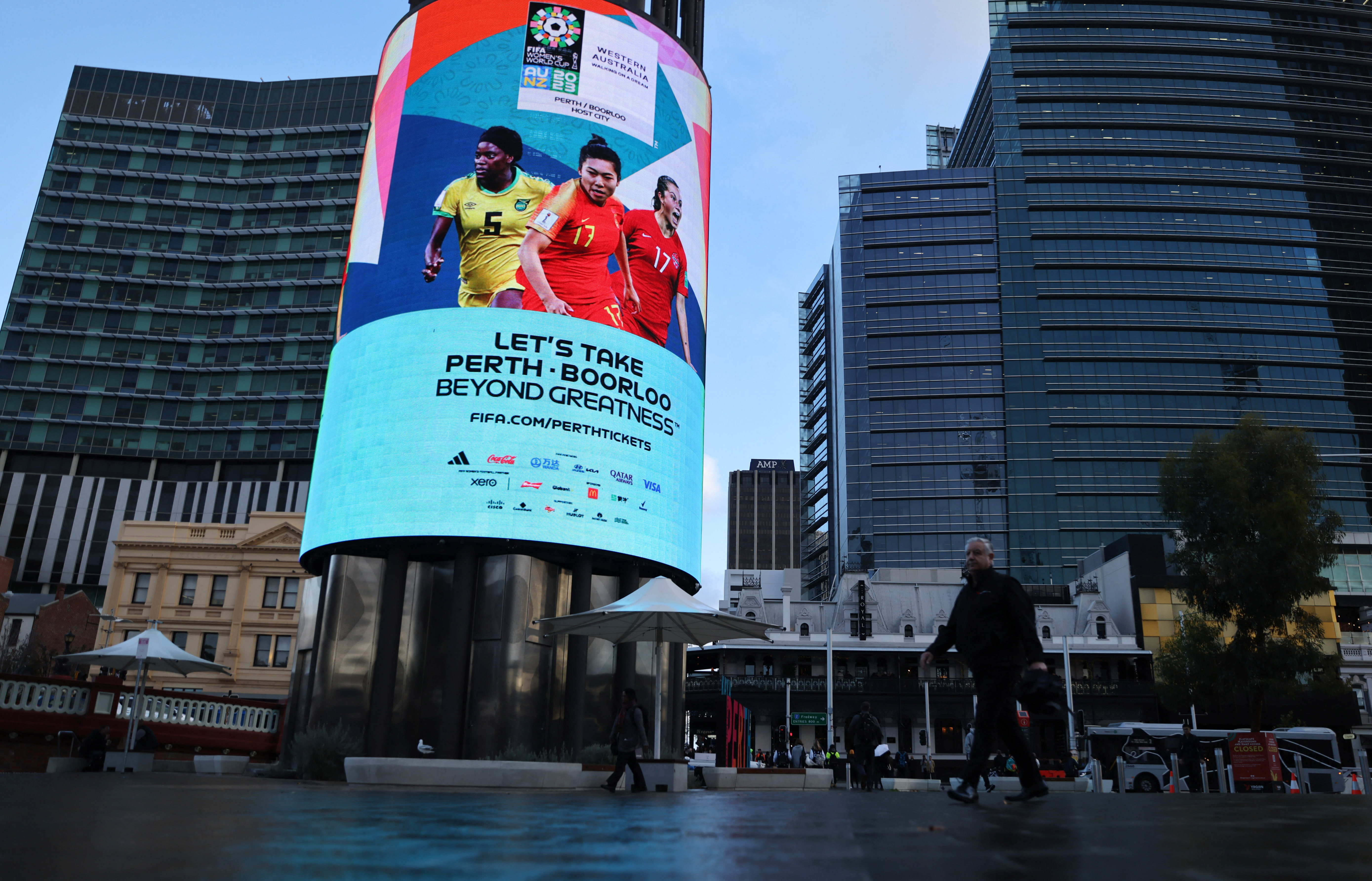 Women's world cup Perth