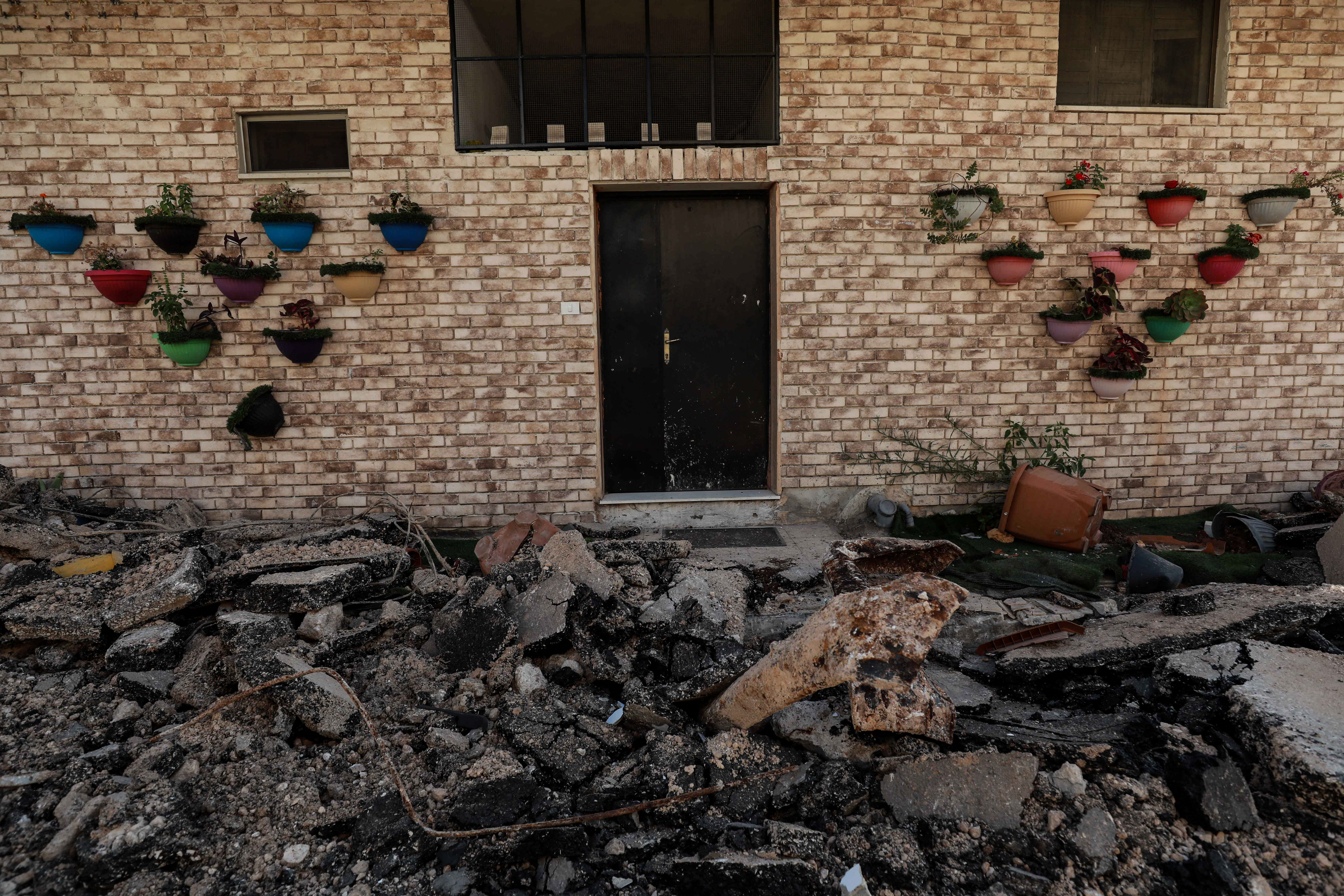 Destruction in Jenin