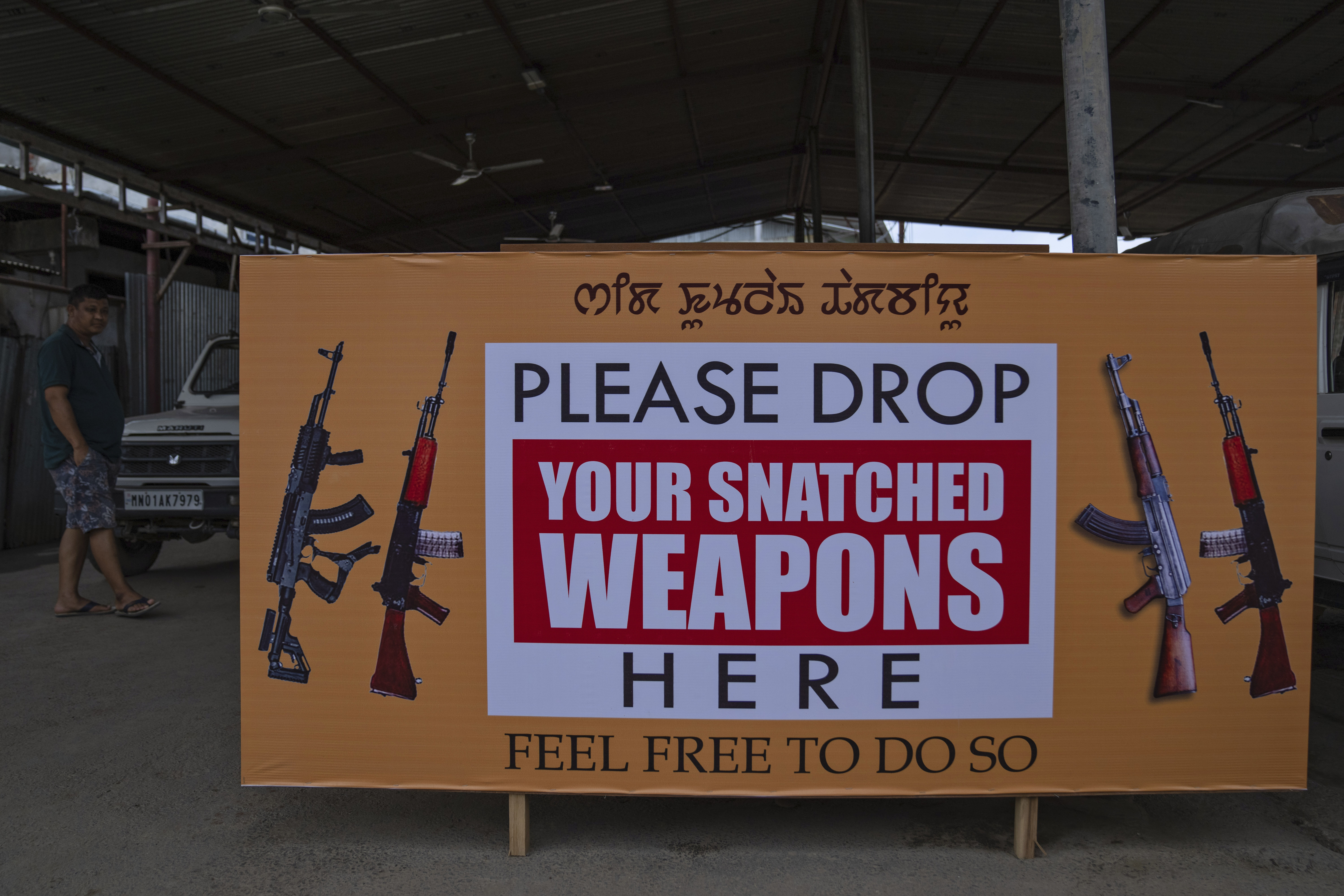 Armed mobs rampage through villages and push remote Indian region to the brink of civil war