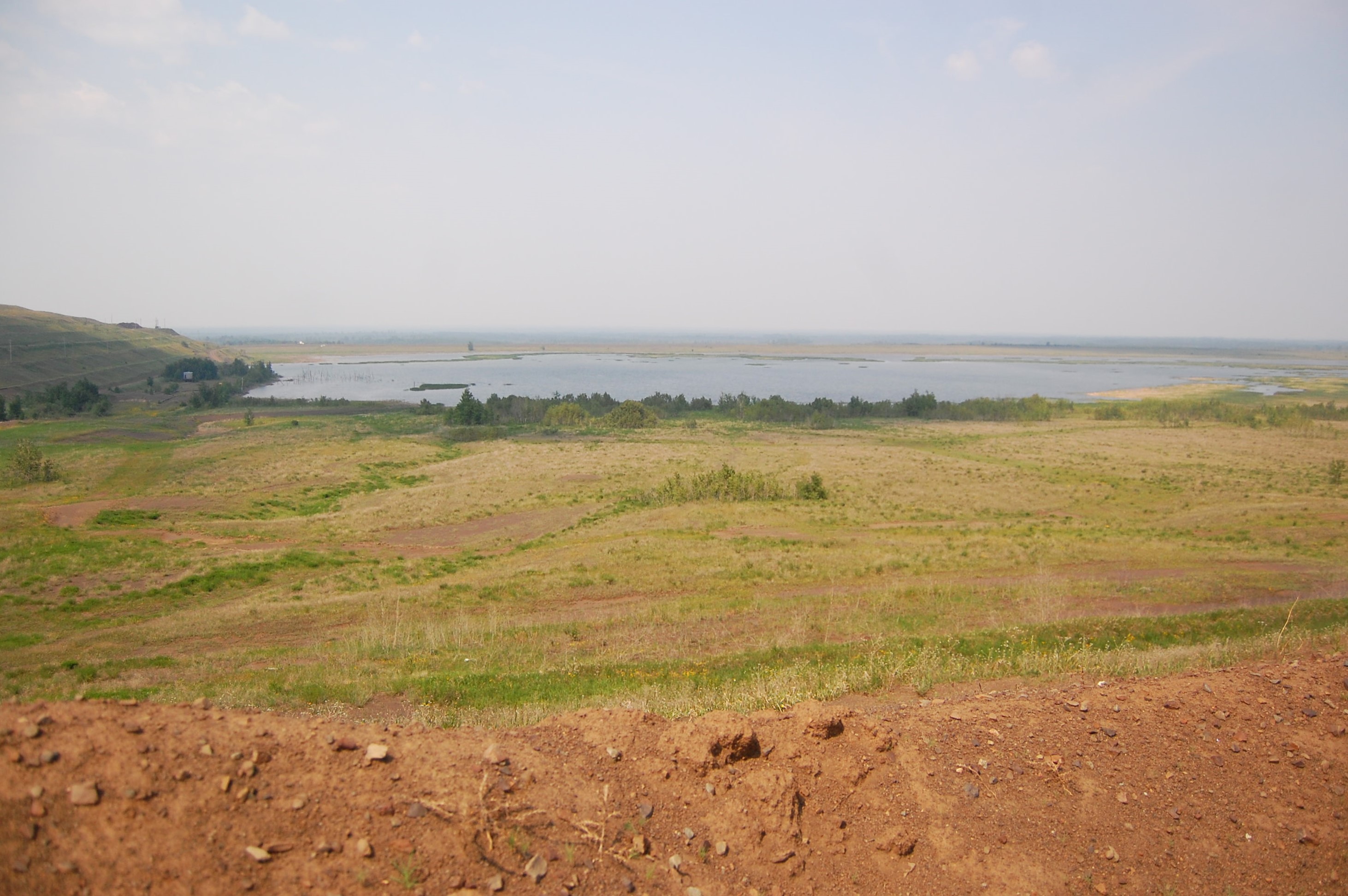 A view of part of the NorthMet mine site in northeast Minnesota, US