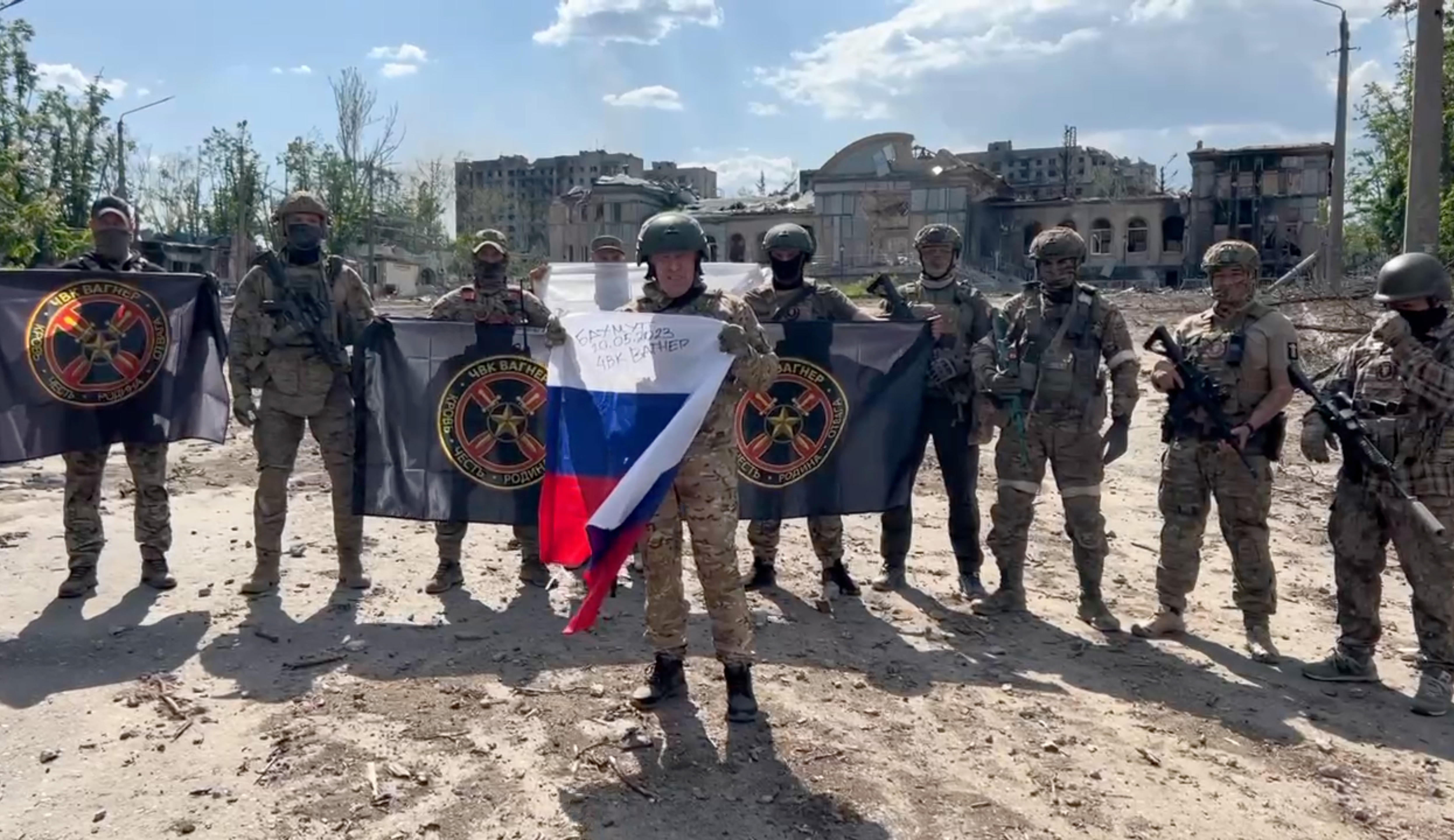 Yevgeny Prigozhin, chief of Russian private mercenary group Wagner