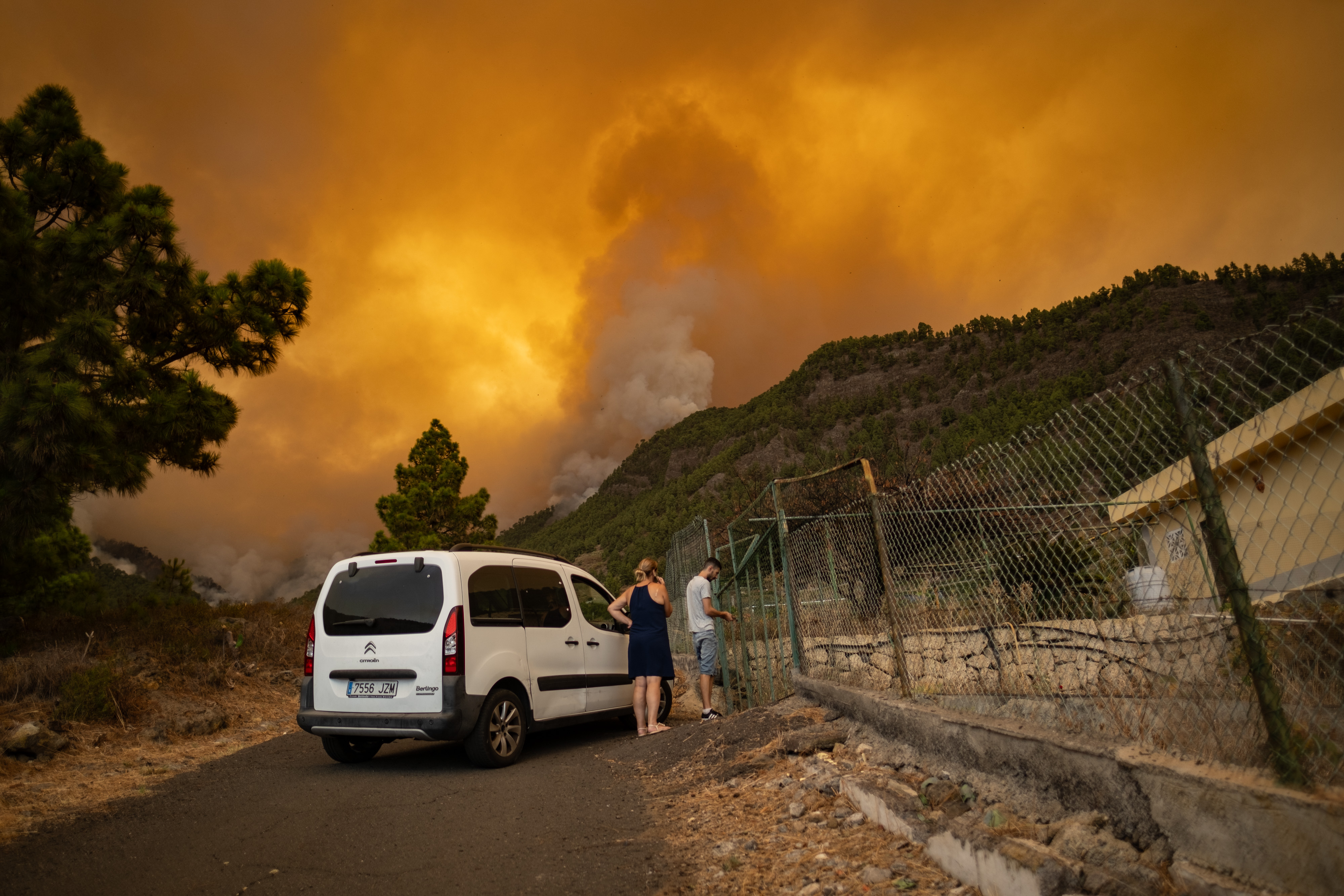 Tenerife wildfire