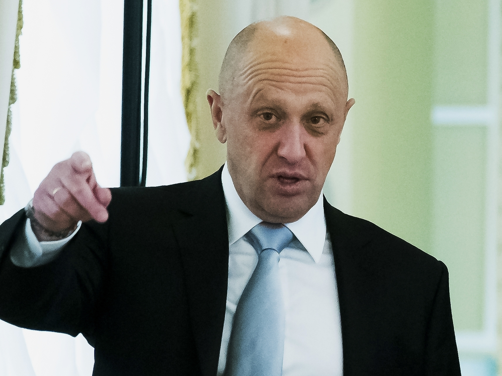 Yevgeny Prigozhin, chief of Russian private mercenary group Wagner