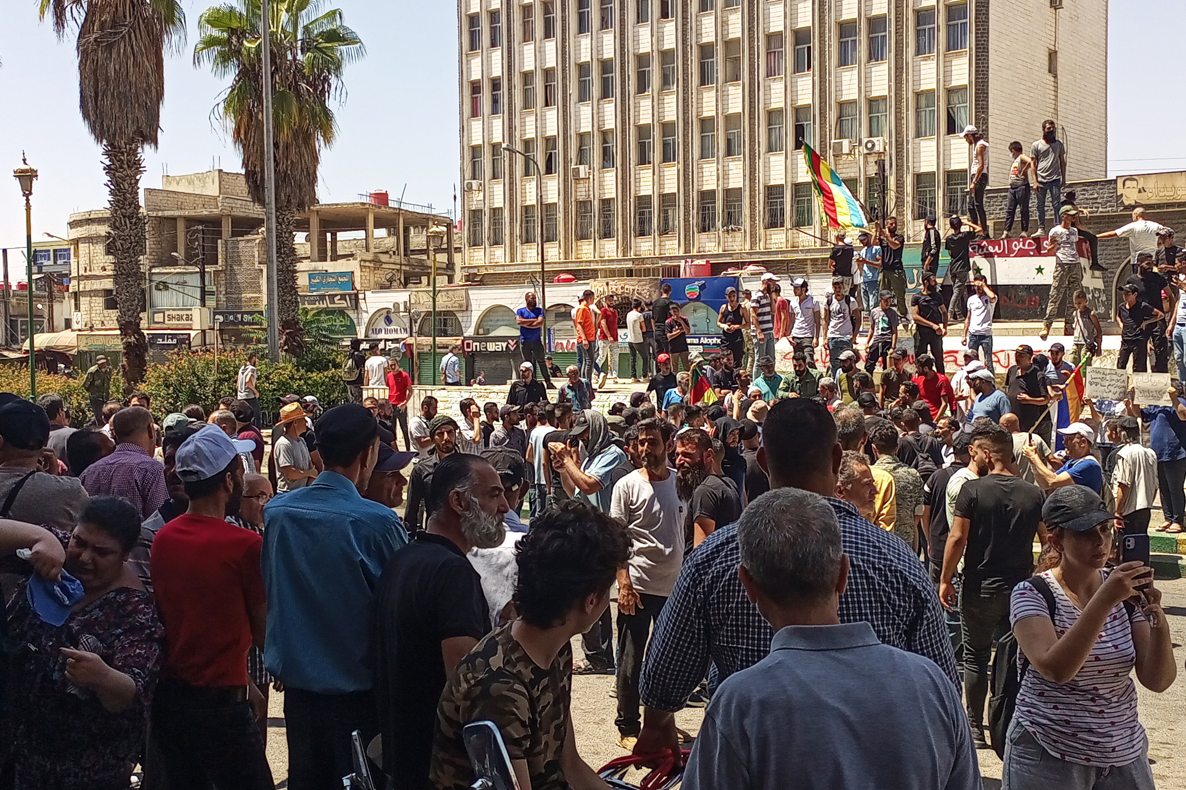 General strike and civil disobedience in Syria's southern Sweida province